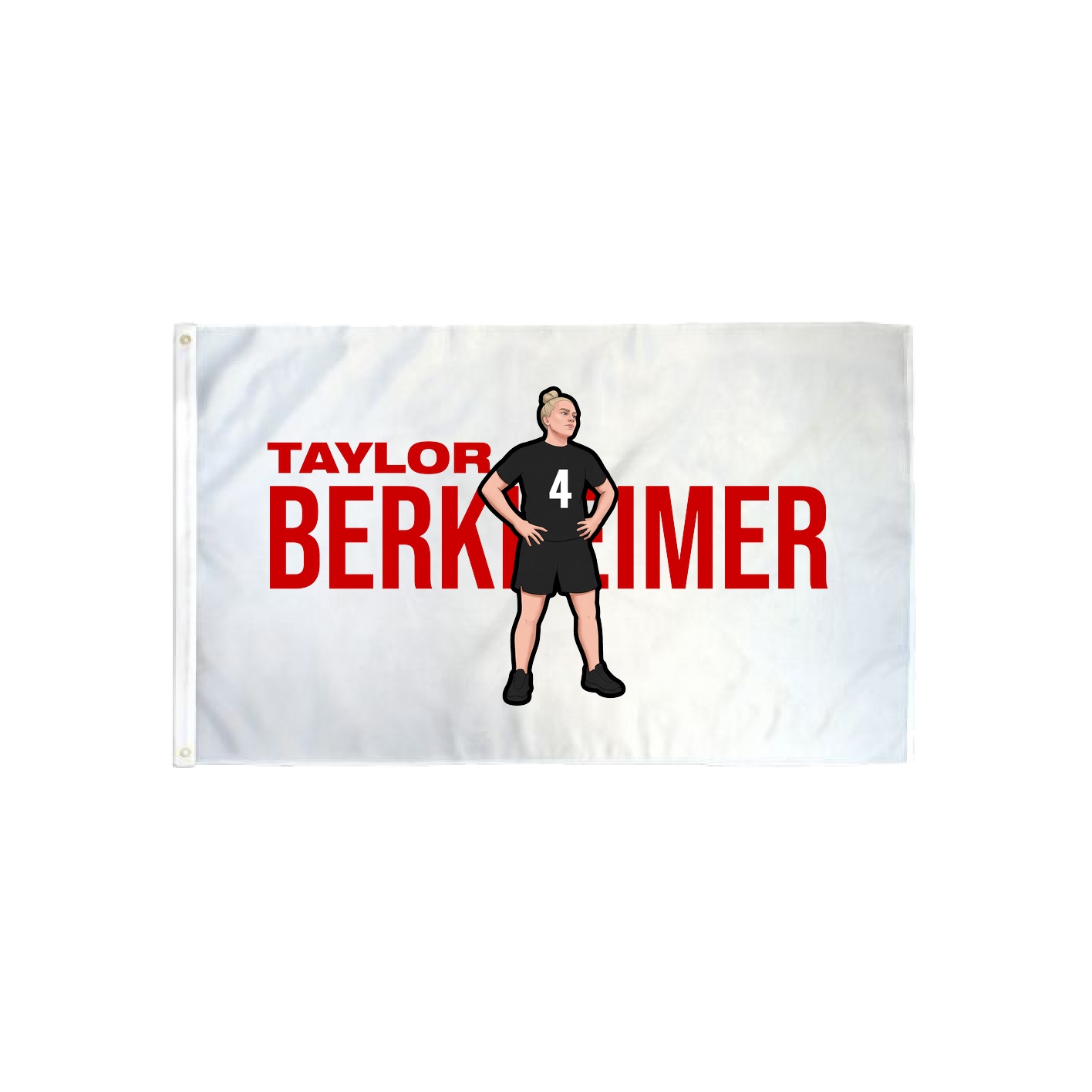 3x5 Flag — Player Name in Classic