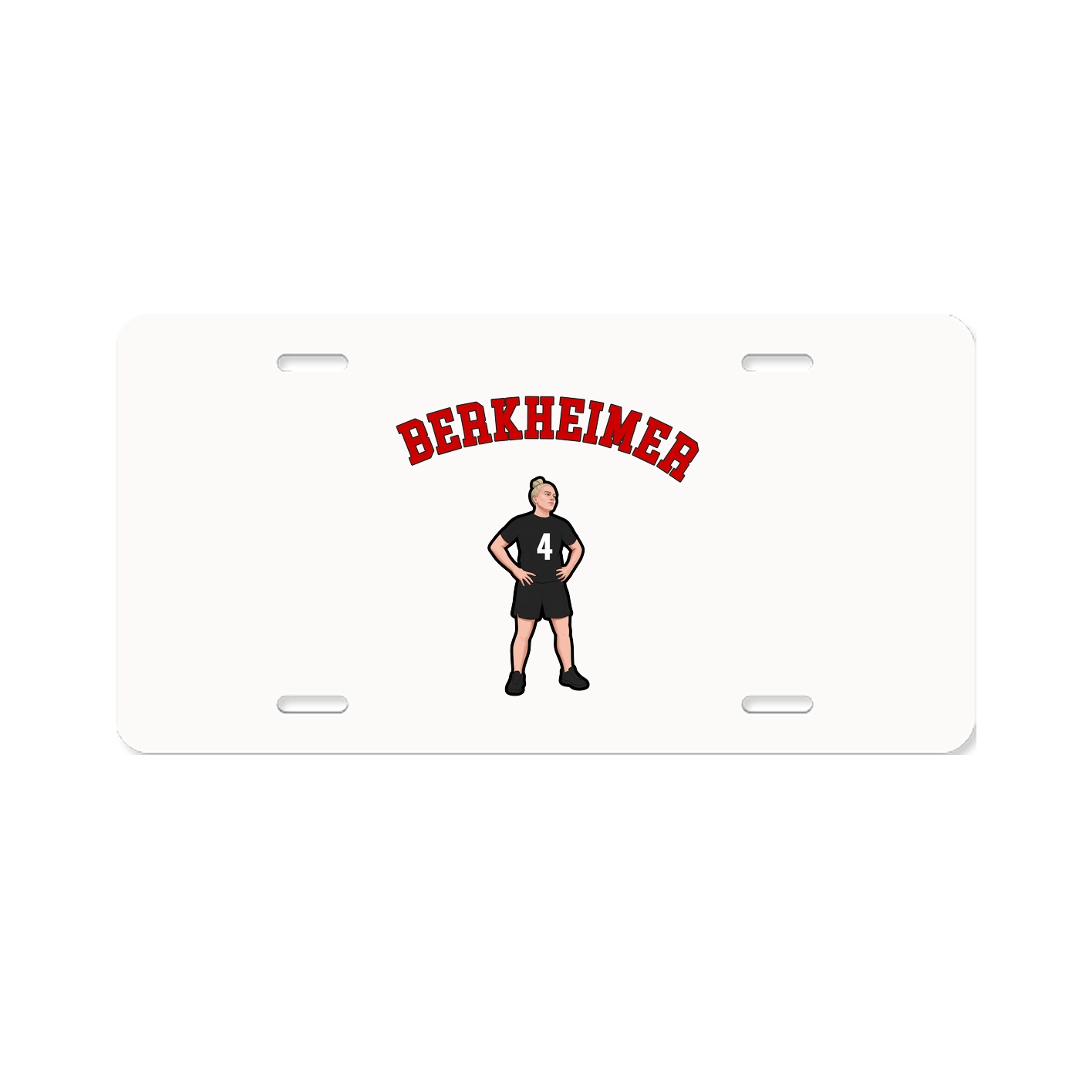 License Plate — Shirsey Arch in Classic