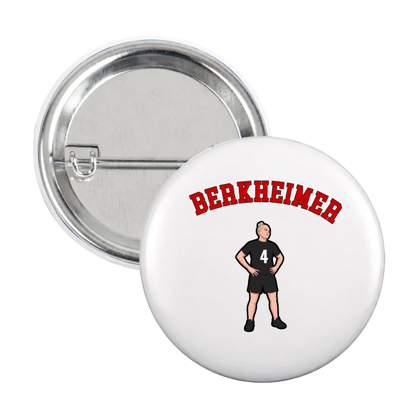 Game Day Button — Shirsey Arch in White
