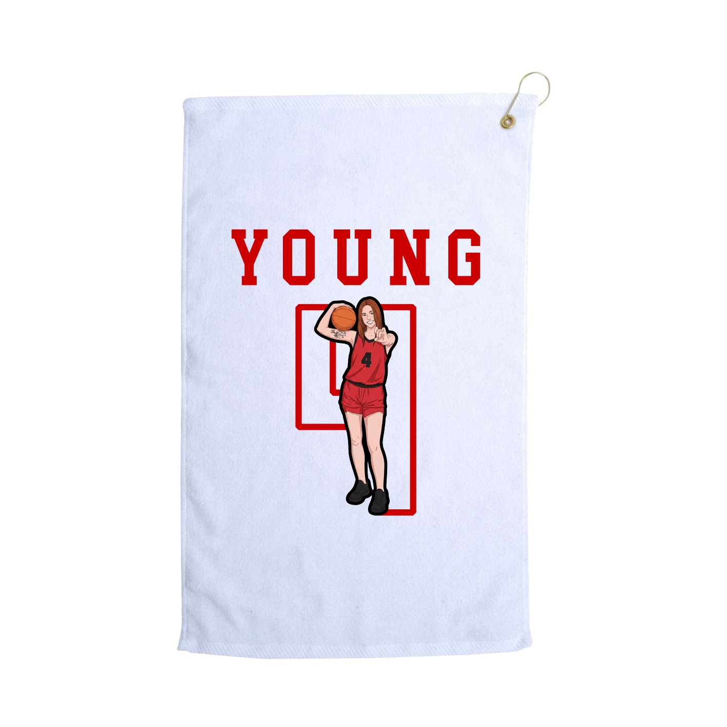 Golf Towel — Shirsey in White