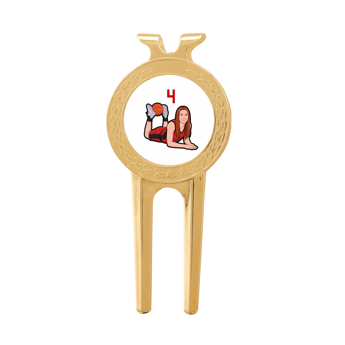 Divot Tool with Ball Marker — Number Top in Classic
