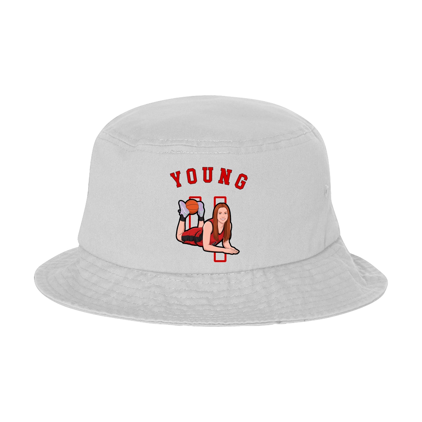 Bucket Cap — Shirsey Arch in White
