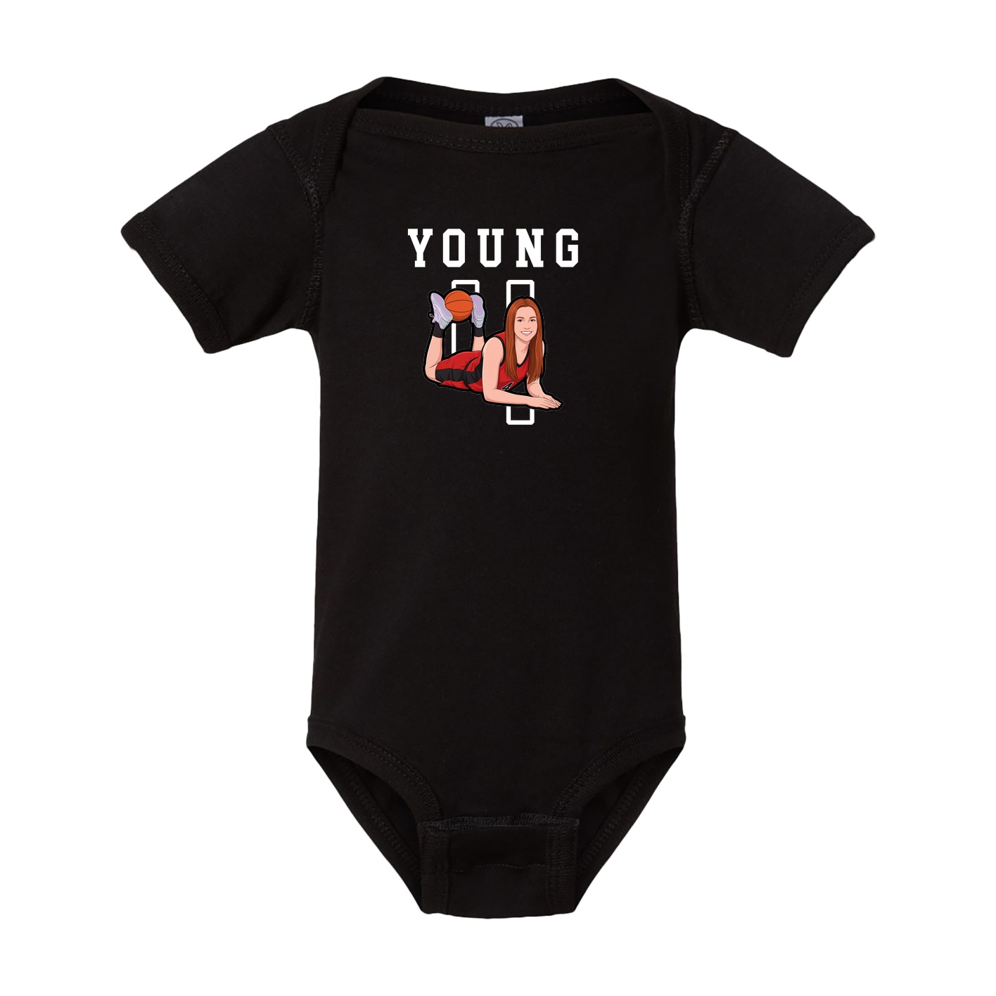 Baby Onesie — Shirsey in Black