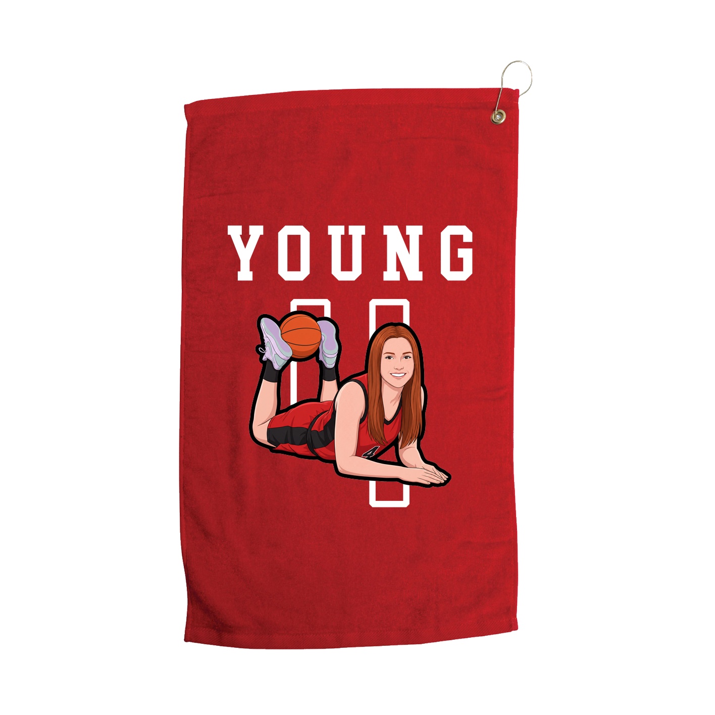 Golf Towel — Shirsey in Red