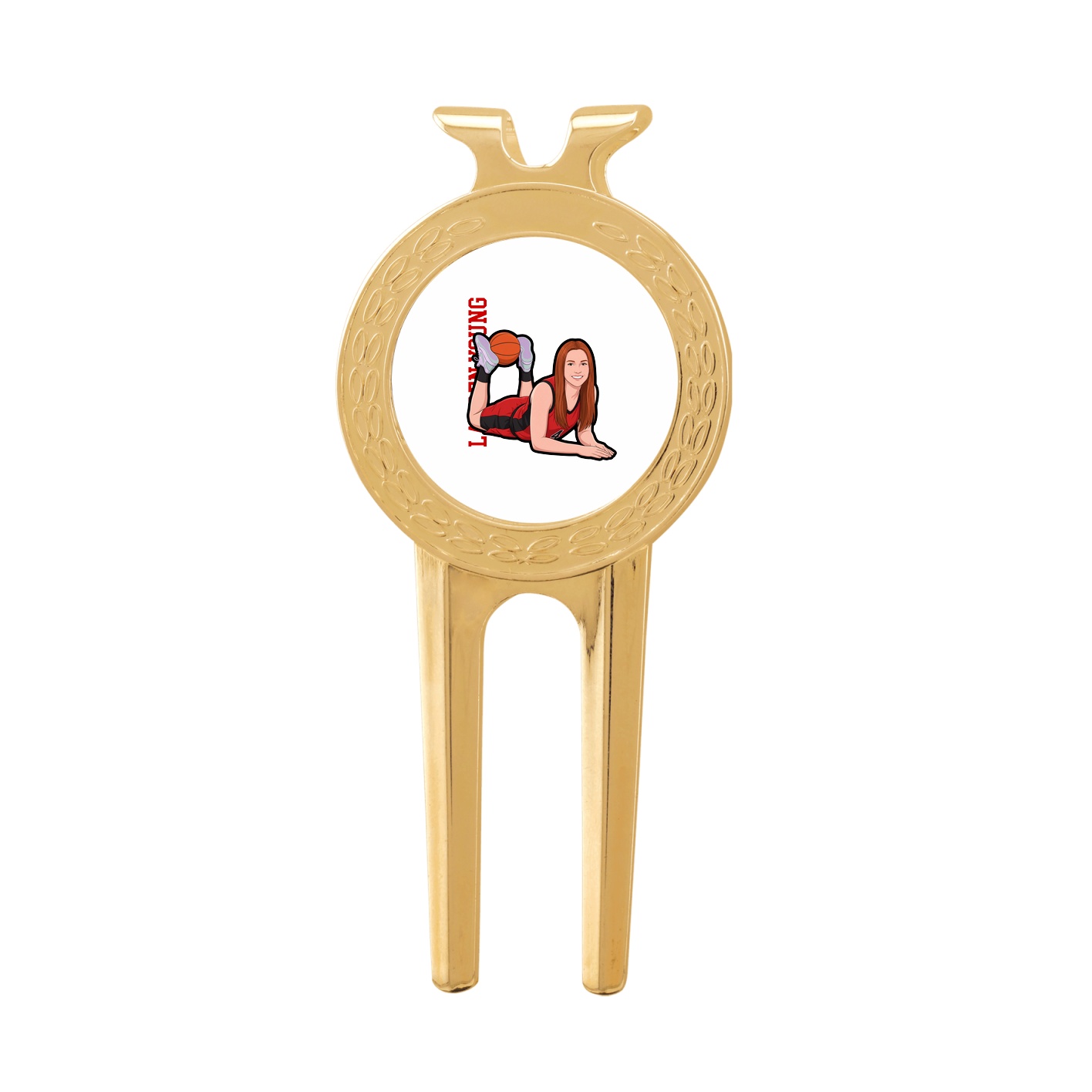 Divot Tool with Ball Marker — Name Vertical in Classic