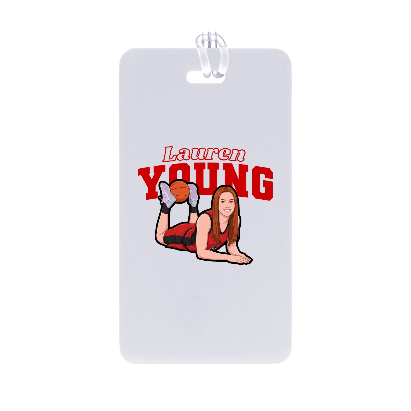 Bag Tag — Name Arch in Classic