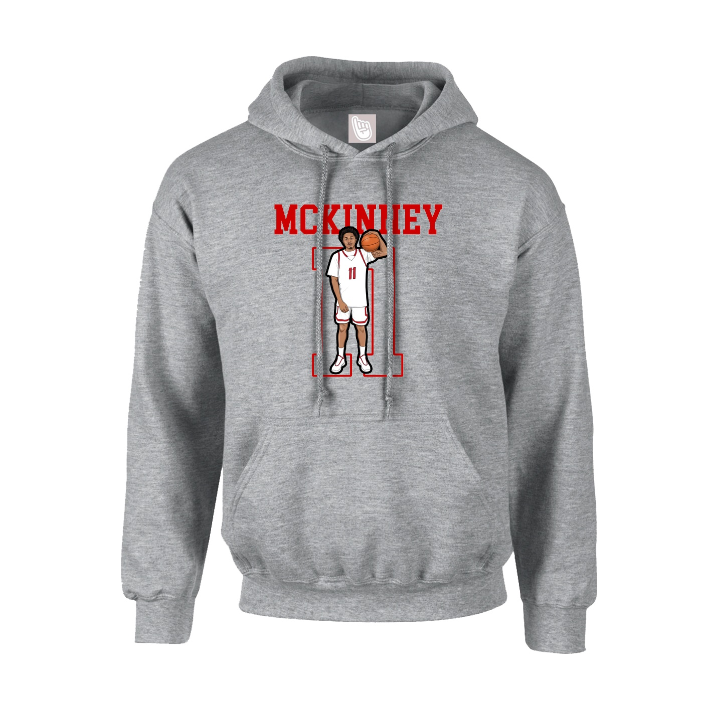 Hoodie — Shirsey in Grey
