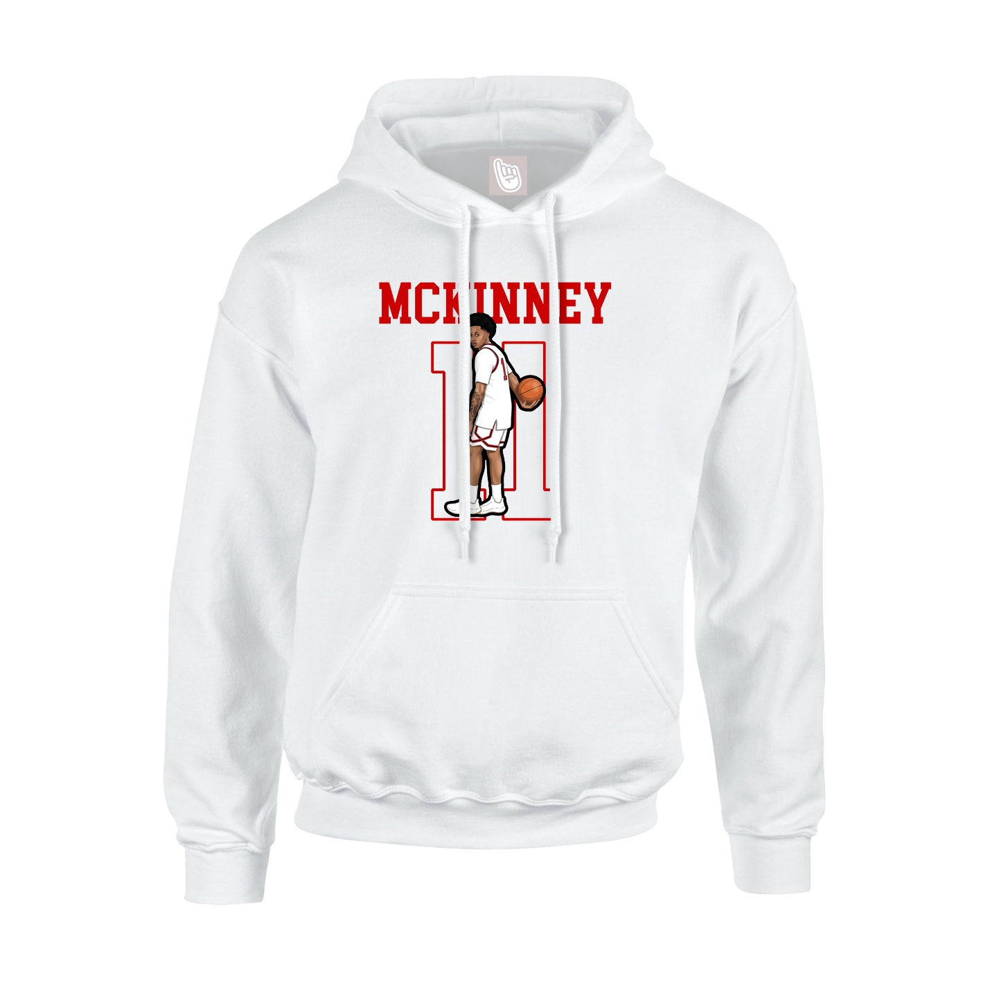 Hoodie — Shirsey in White