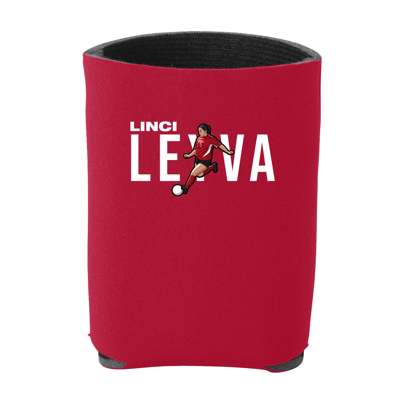 Can Holder — Player Name in Red