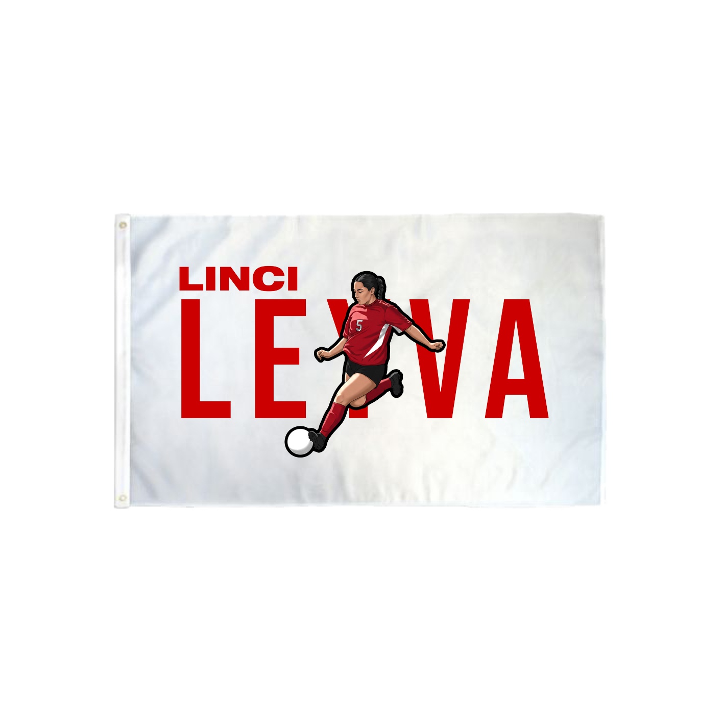 3x5 Flag — Player Name in Classic