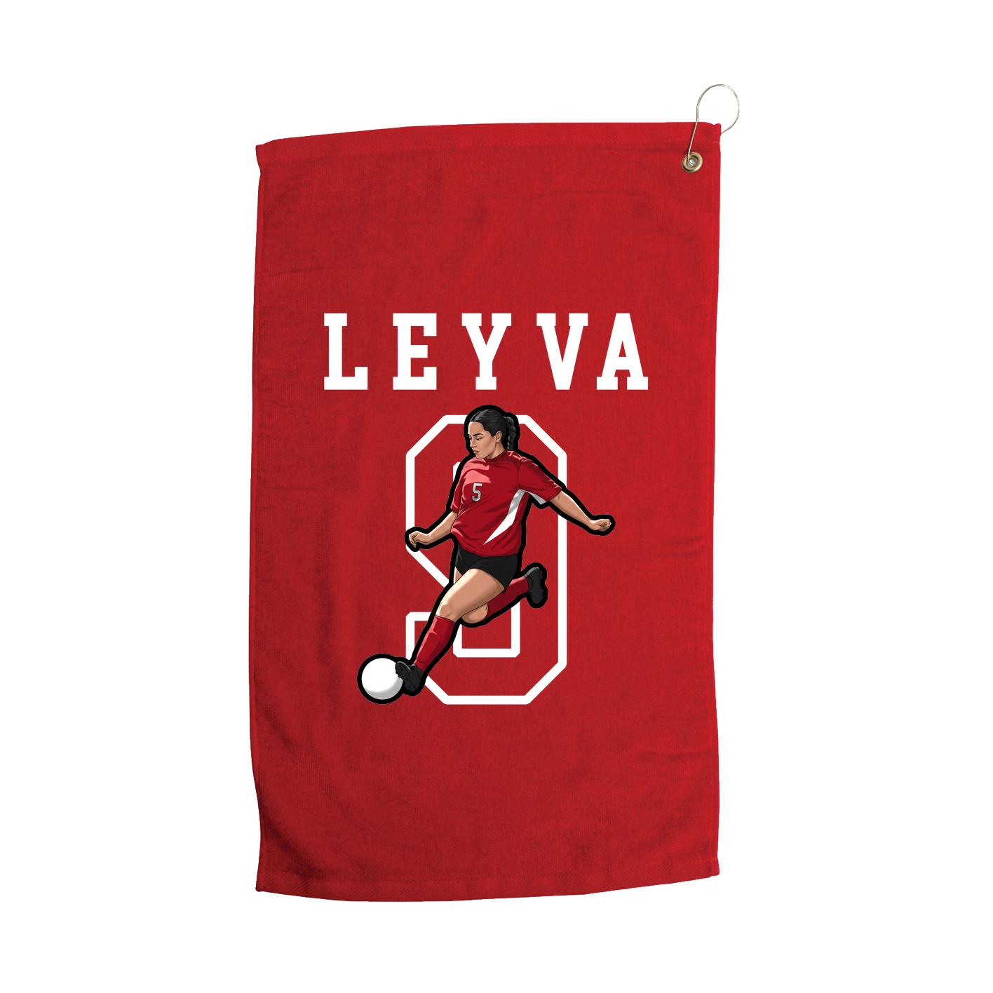 Golf Towel — Shirsey in Red