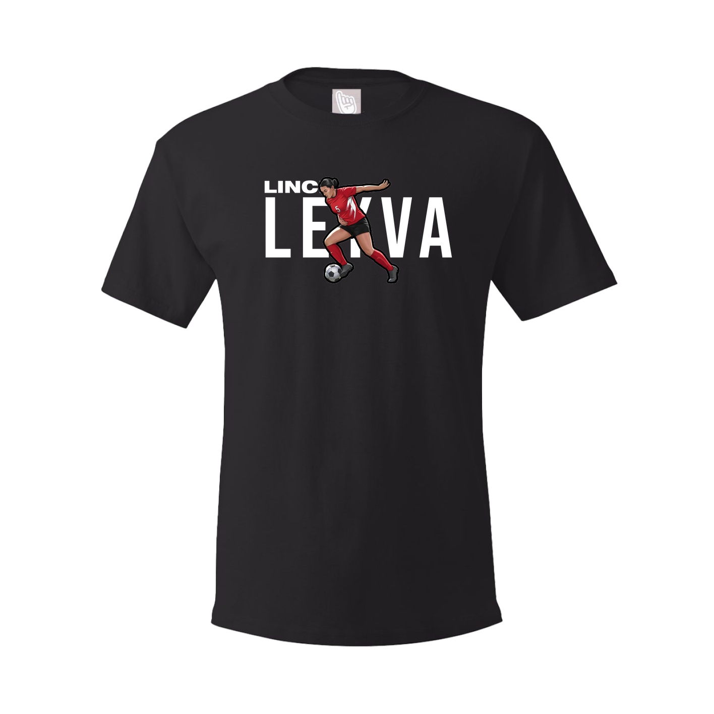 Tee — Player Name in Black