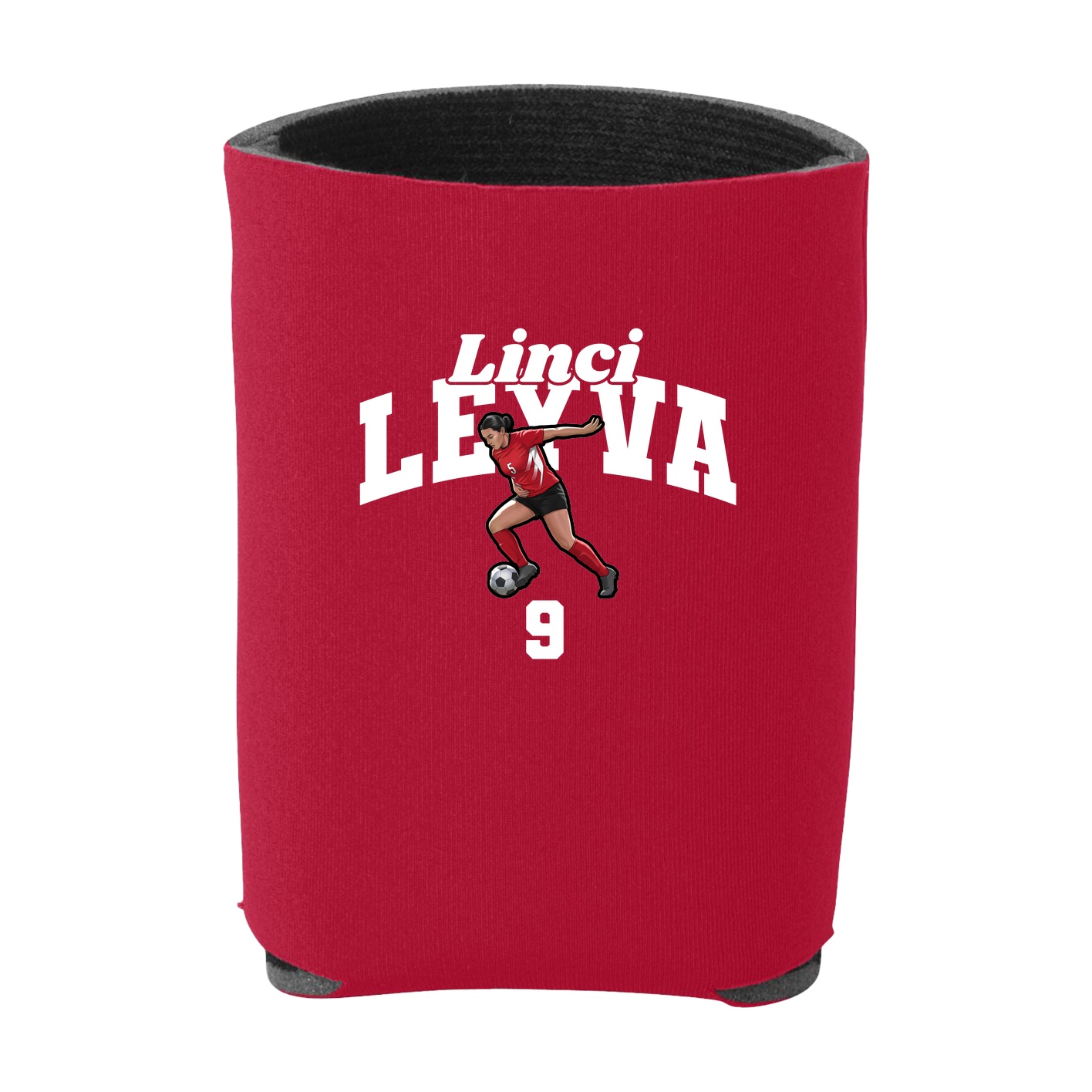 Can Holder — Signature Arch in Red