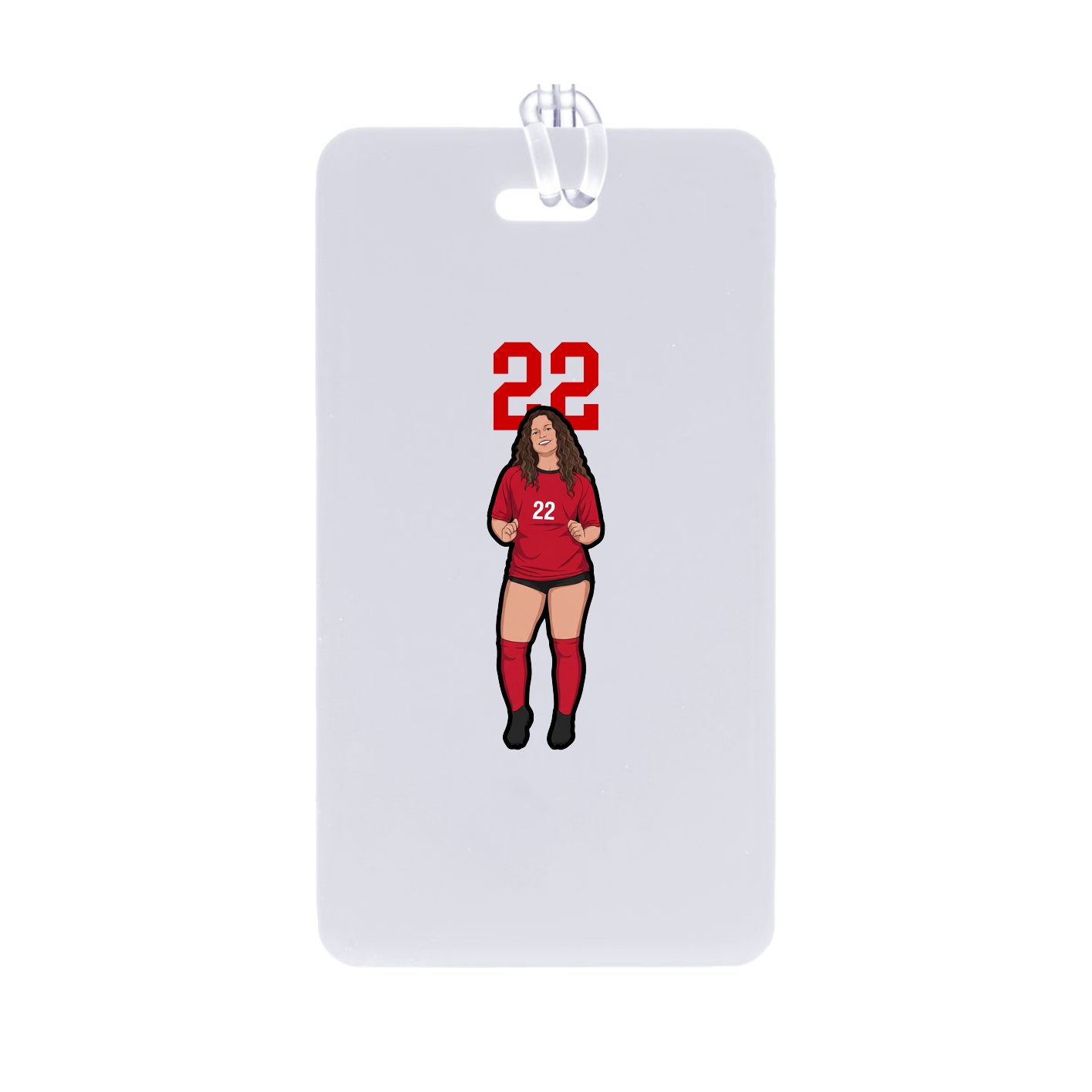Bag Tag — Number Top in Classic