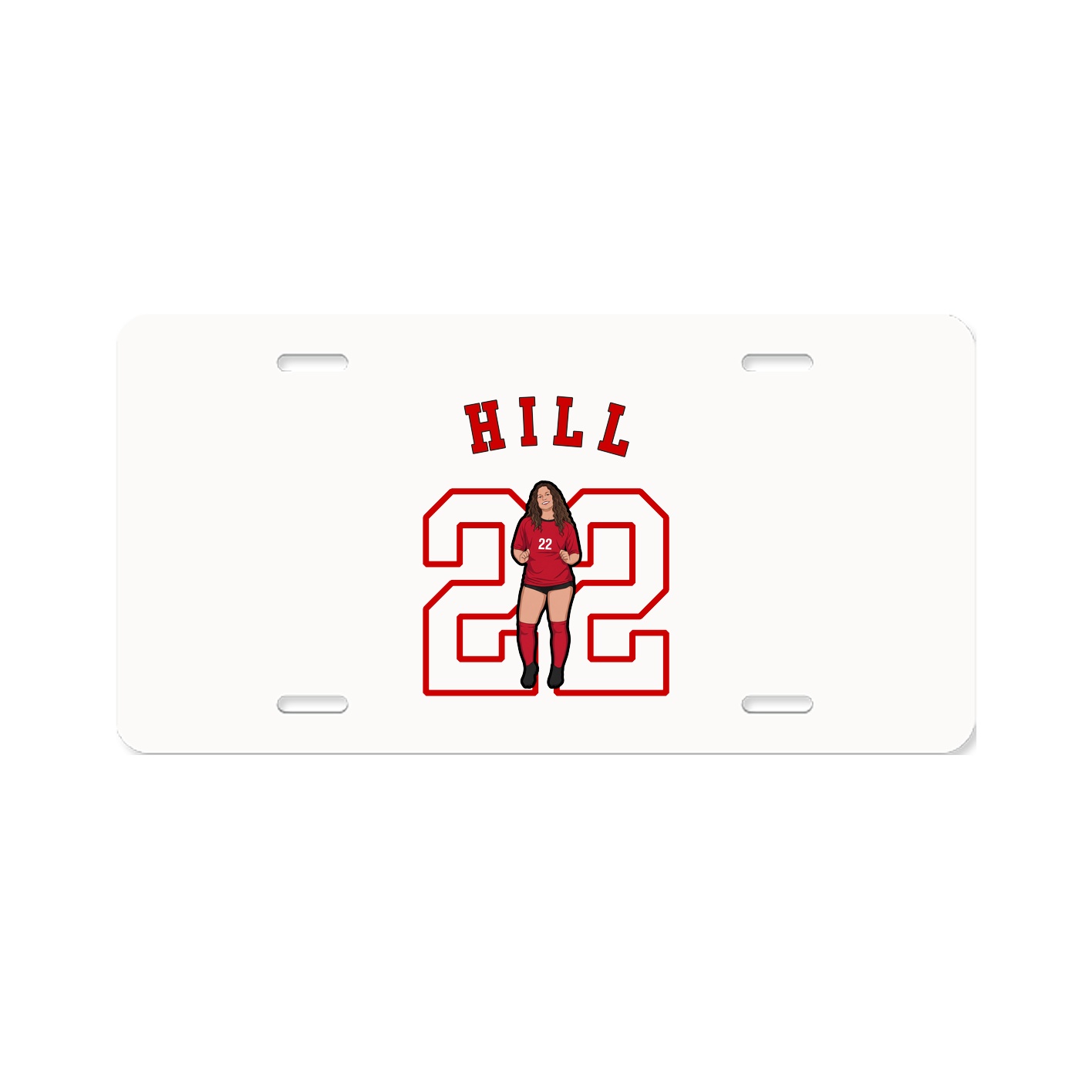 License Plate — Shirsey Arch in Classic
