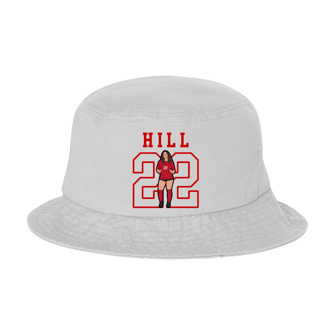 Bucket Cap — Shirsey in White