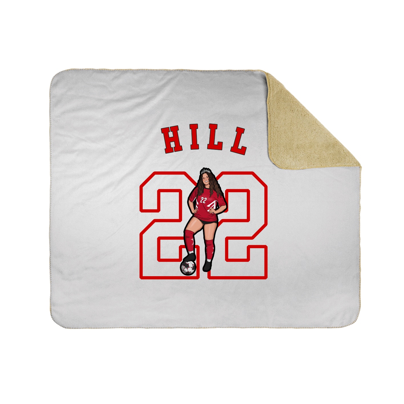 Throw Blanket — Shirsey Arch in White