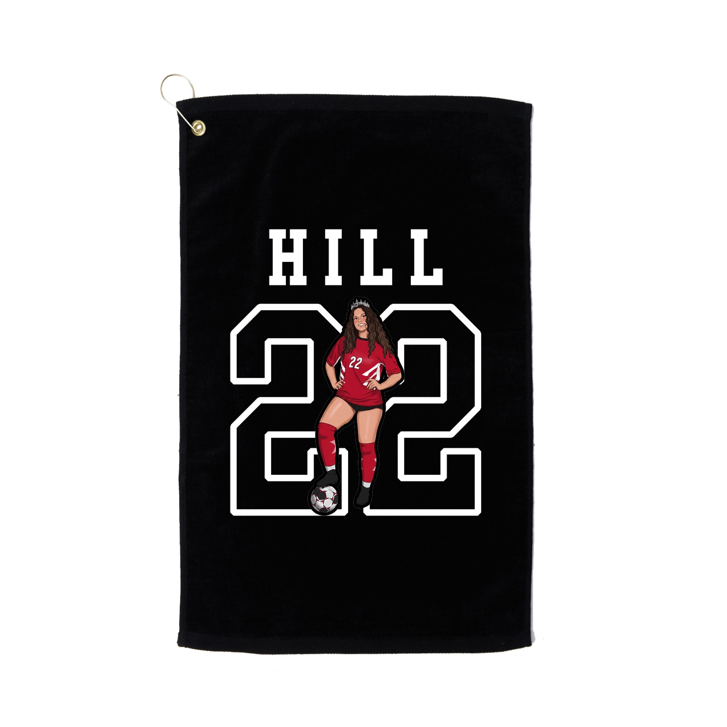 Golf Towel — Shirsey in Black
