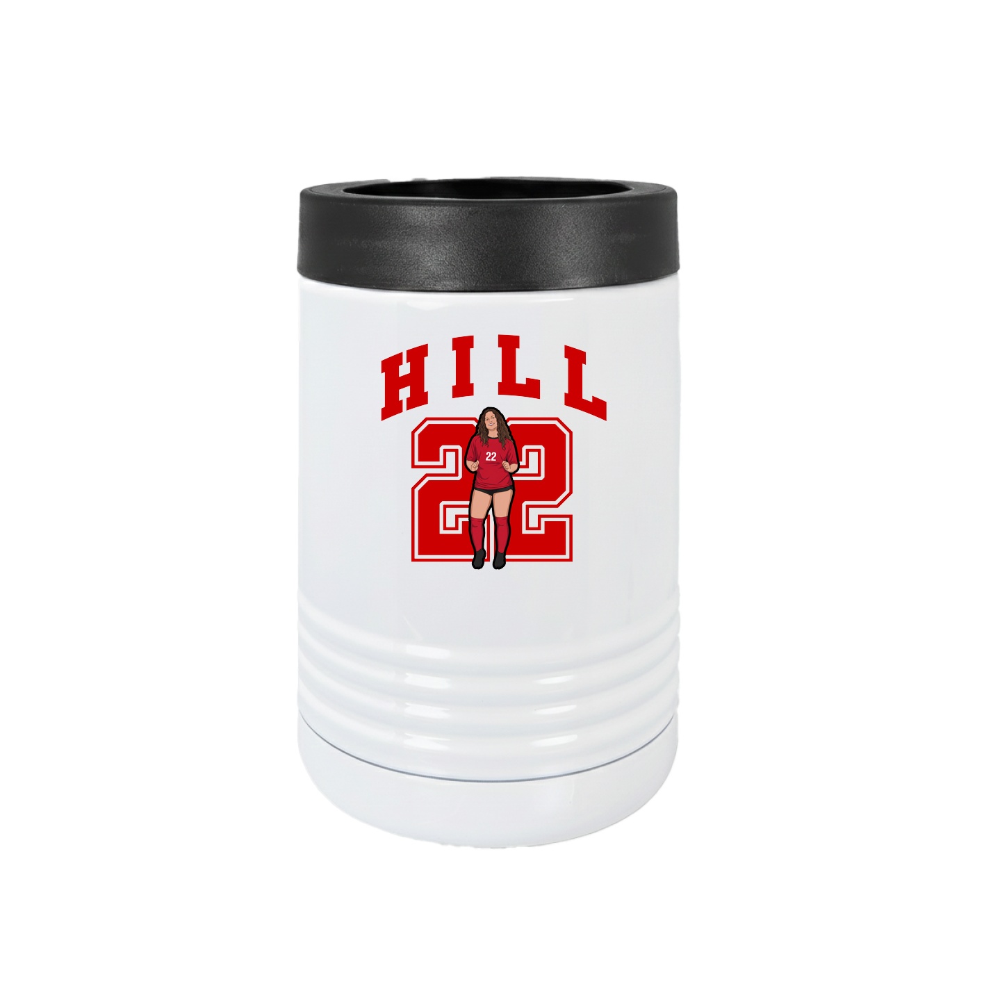 Beverage Holder — Number in White