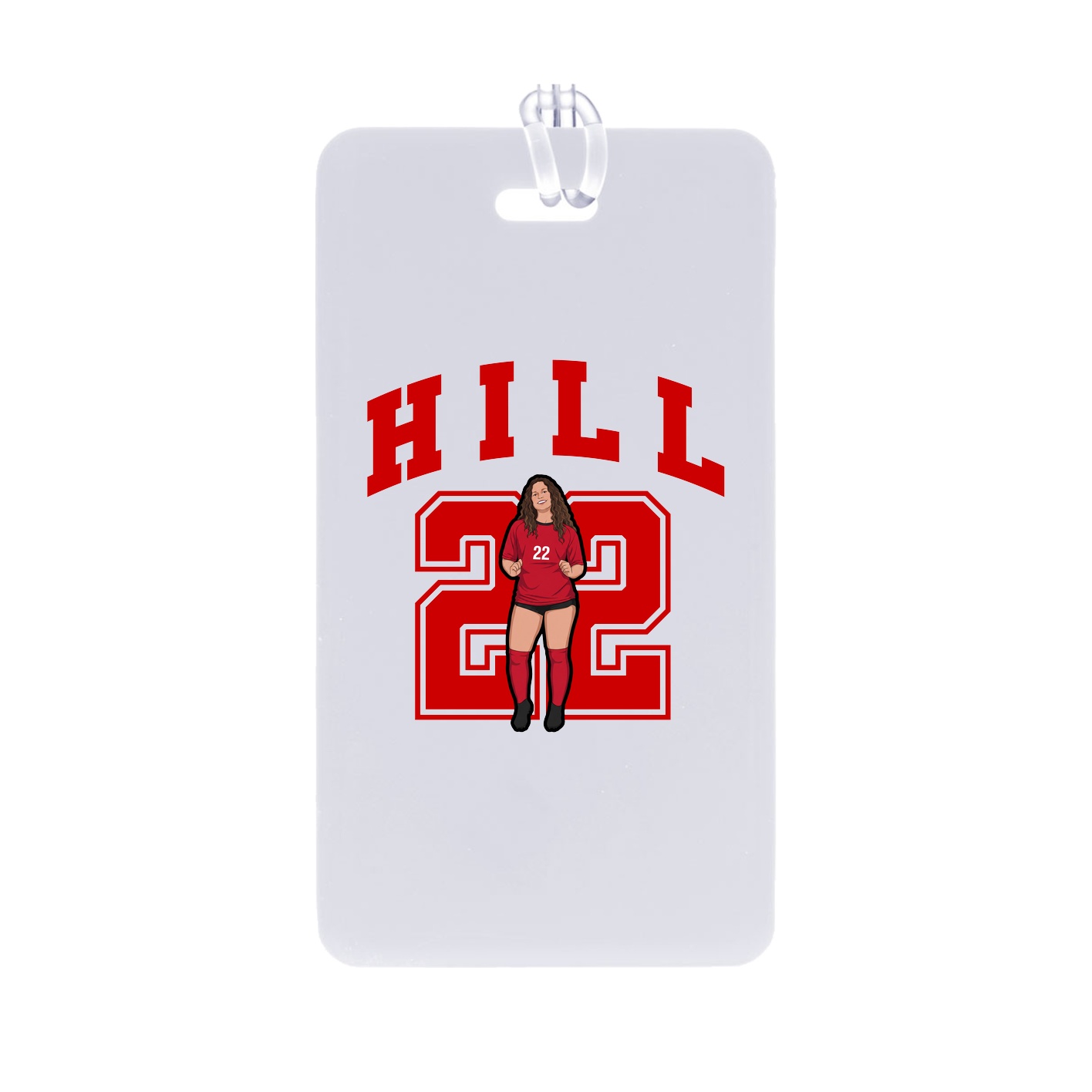 Bag Tag — Number in Classic