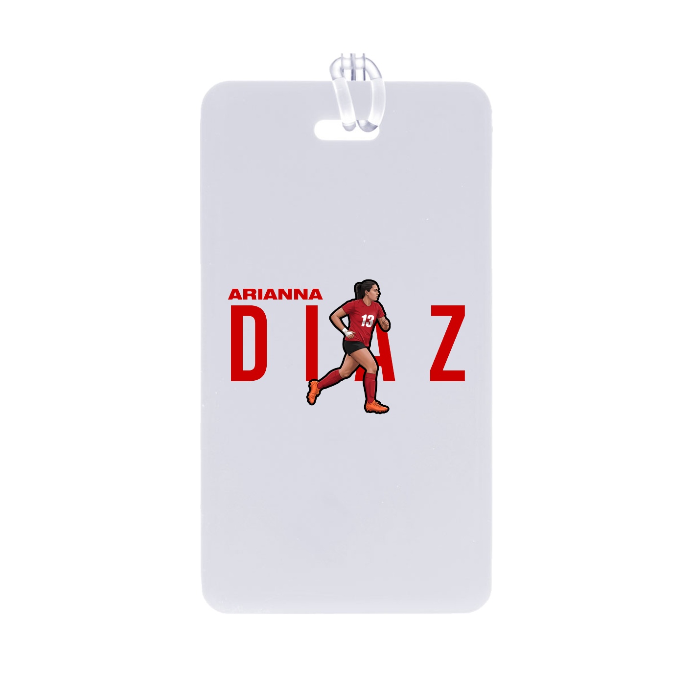 Bag Tag — Player Name in Classic