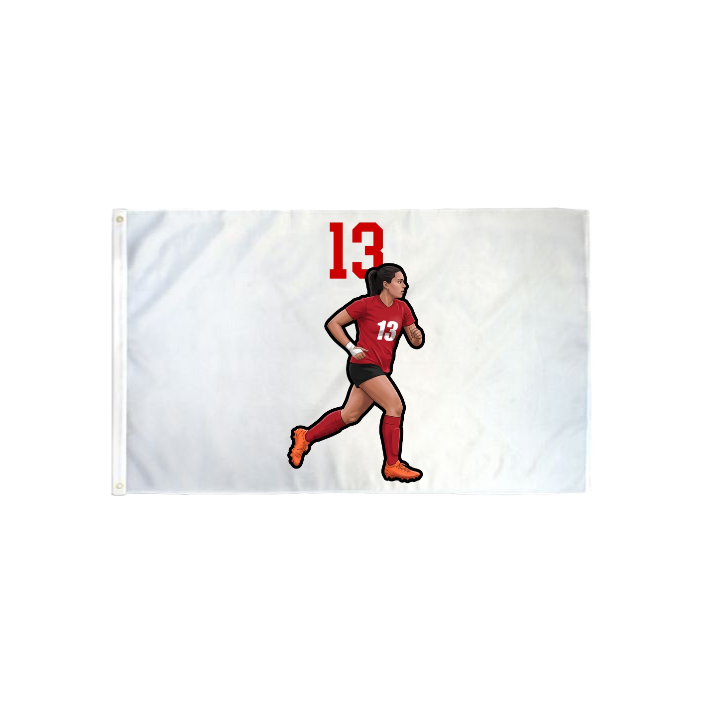 3x5 Flag — Number Top in Classic