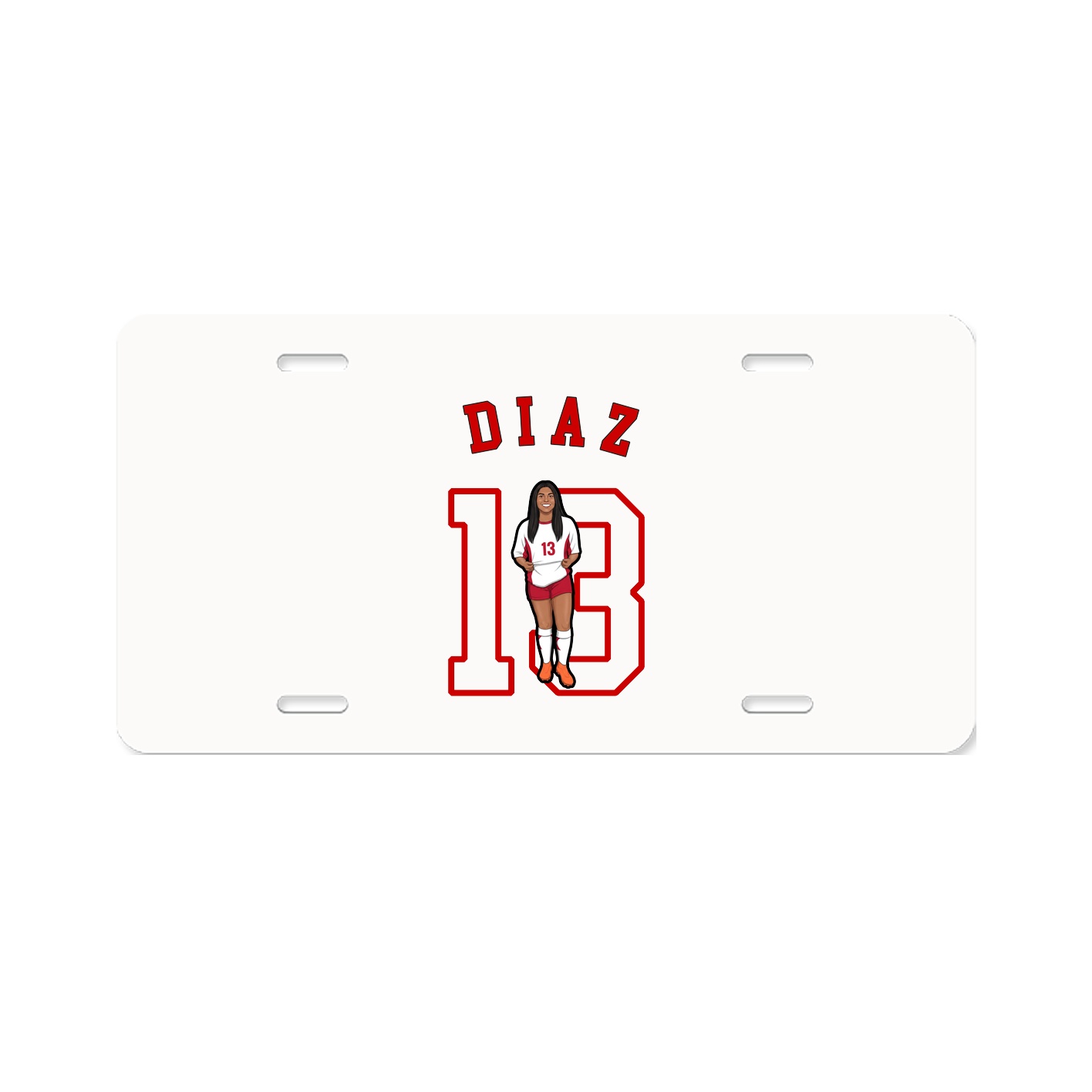License Plate — Shirsey Arch in Classic