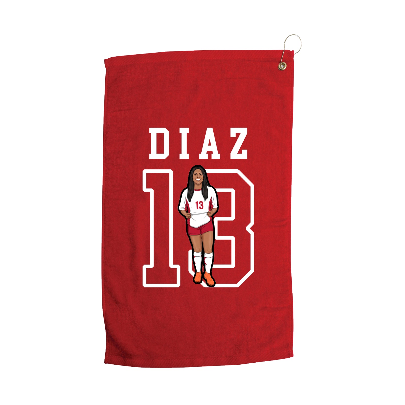 Golf Towel — Shirsey in Red