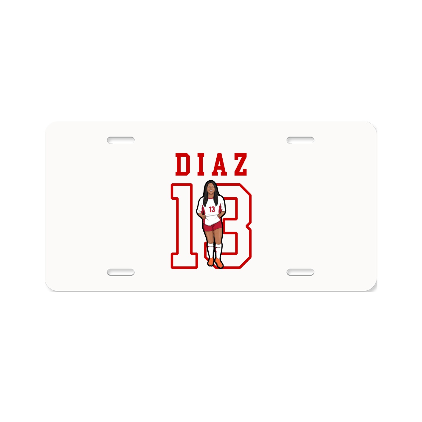 License Plate — Shirsey in Classic