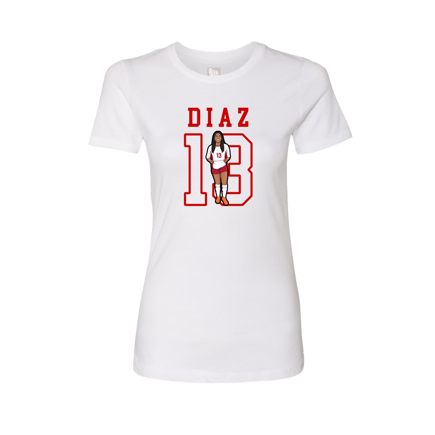 Fitted Women's Tee — Shirsey in White