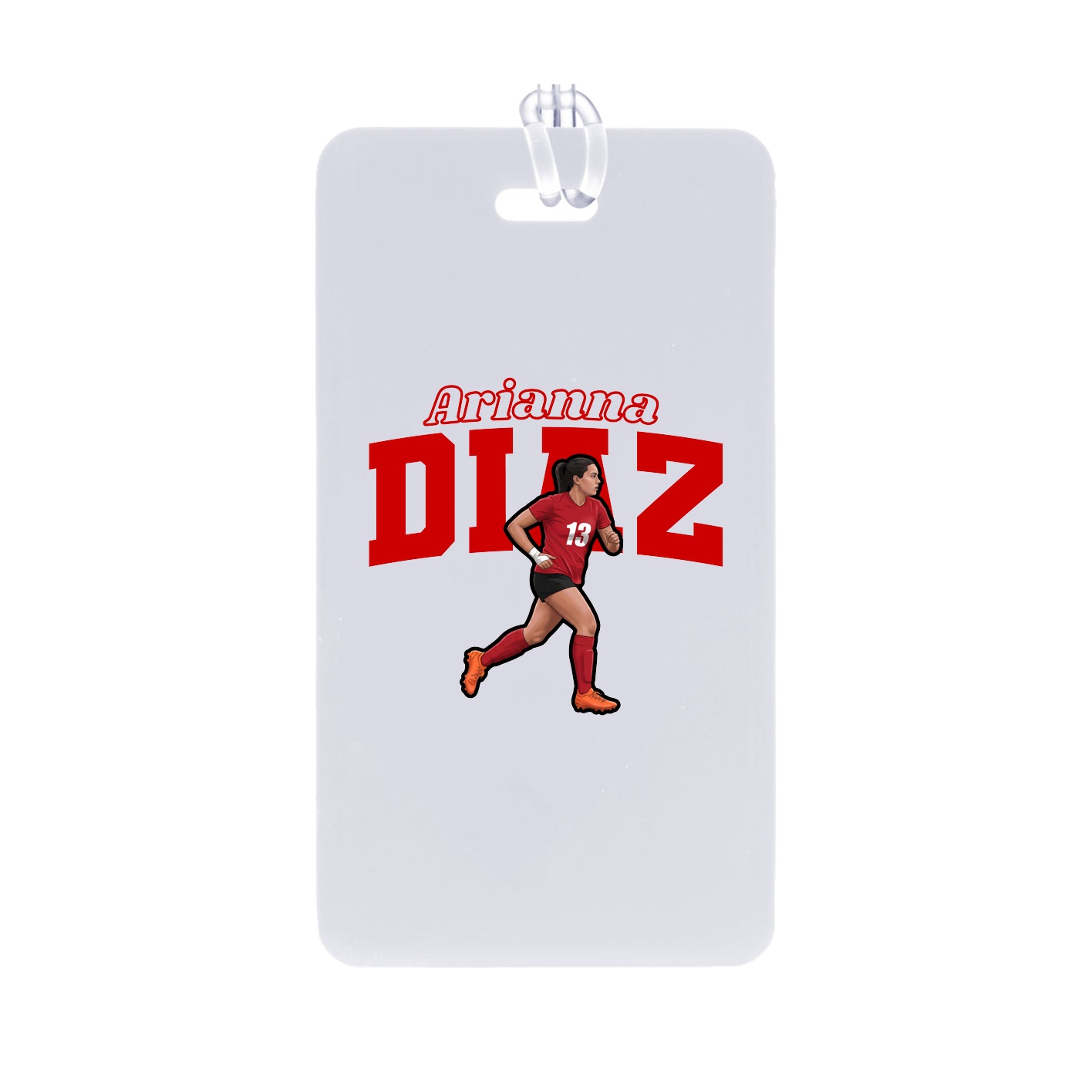 Bag Tag — Name Arch in Classic