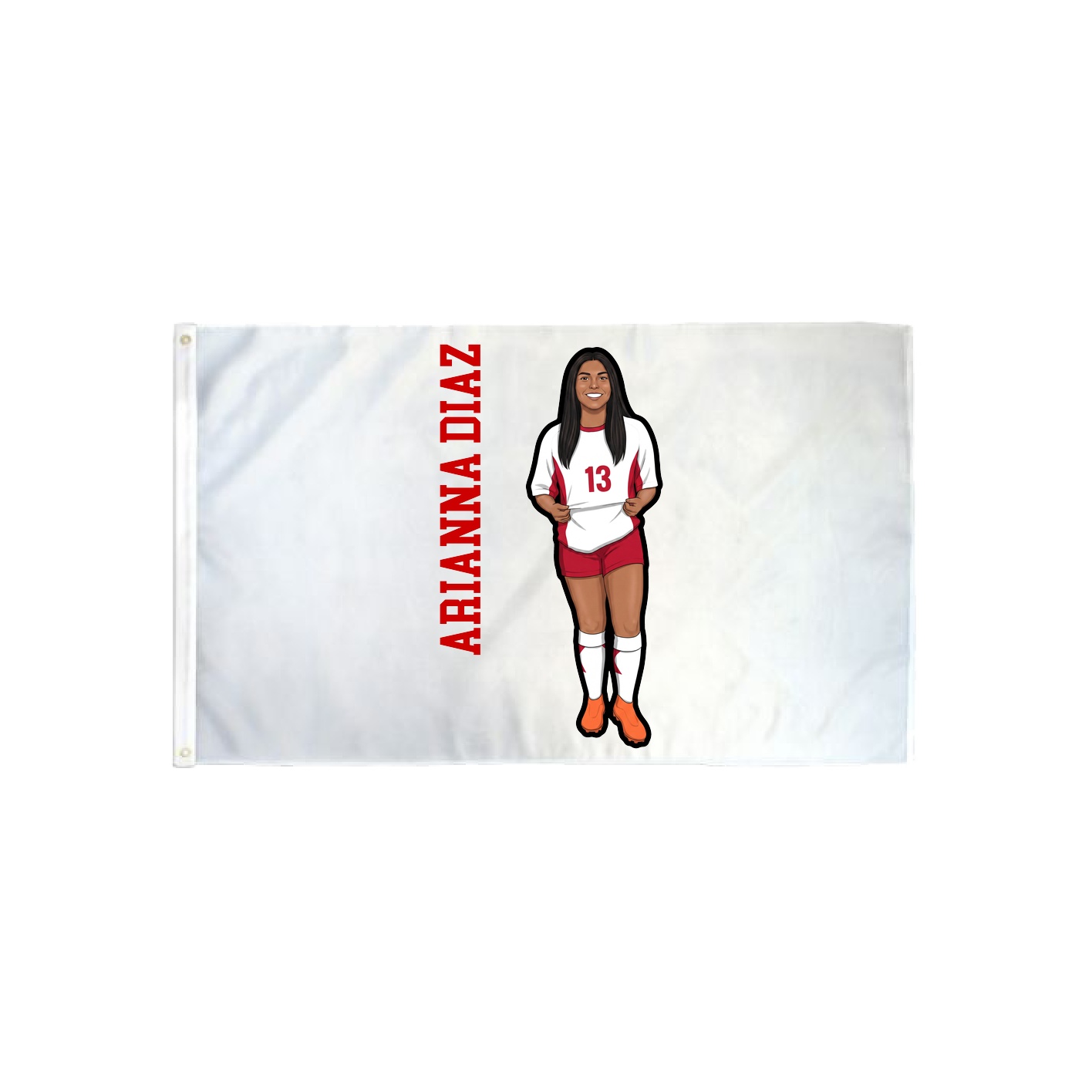 3x5 Flag — Name Vertical in Classic
