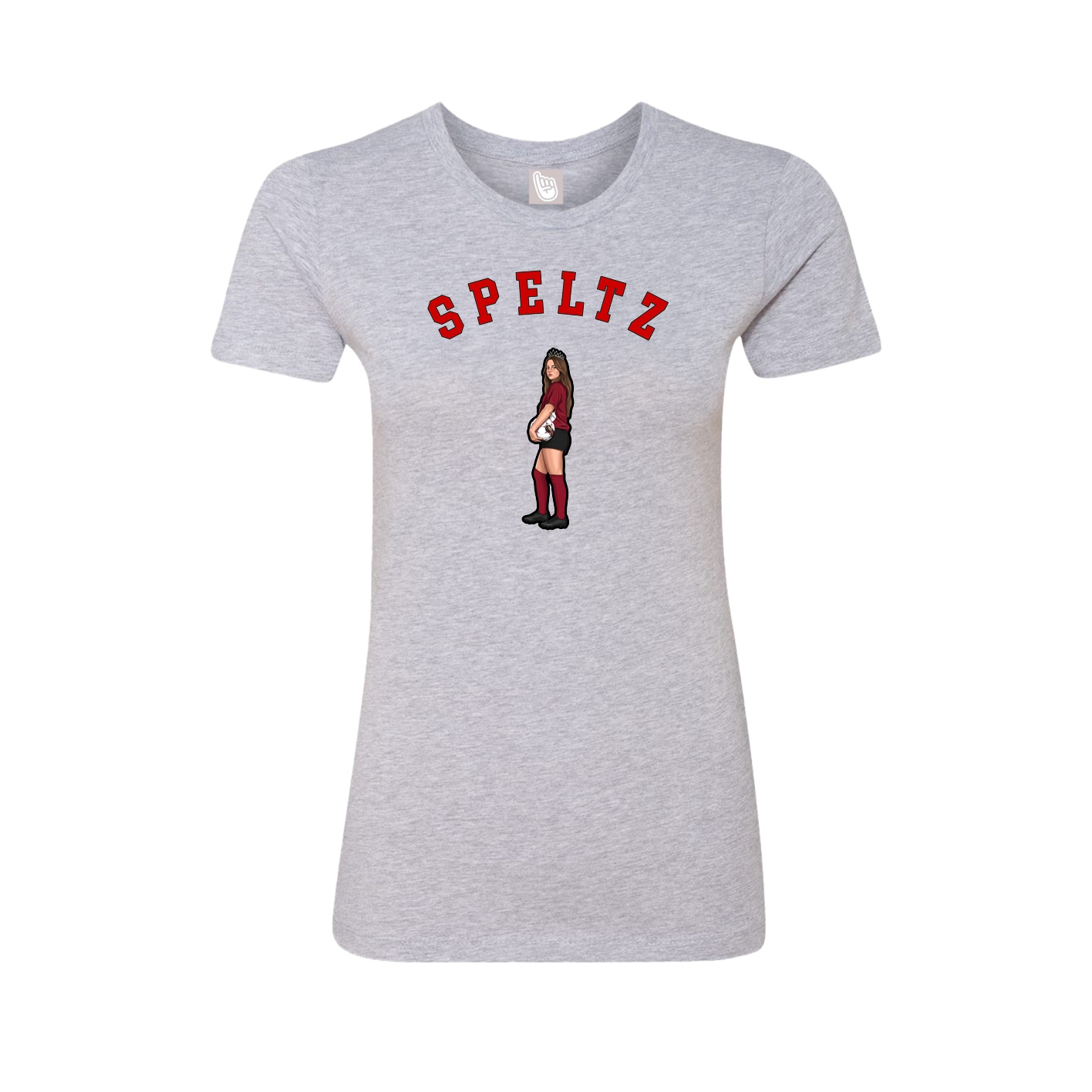 Womens Tee — Shirsey Arch in Grey