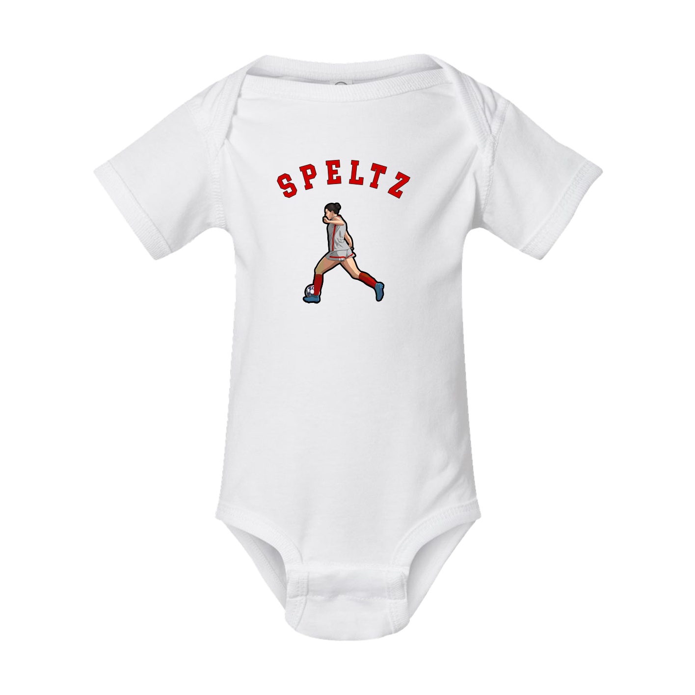Baby Onesie — Shirsey Arch in White
