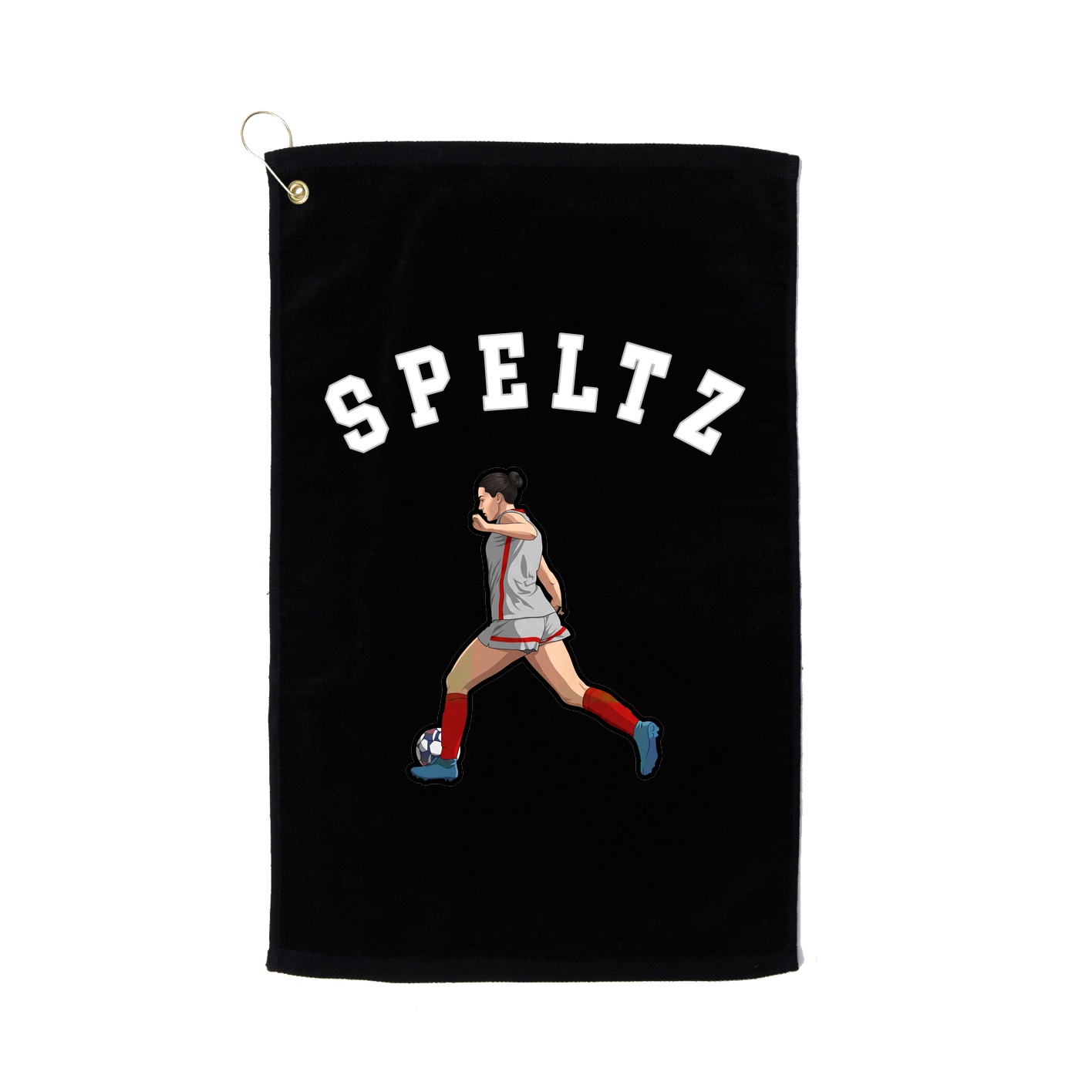Golf Towel — Shirsey Arch in Black