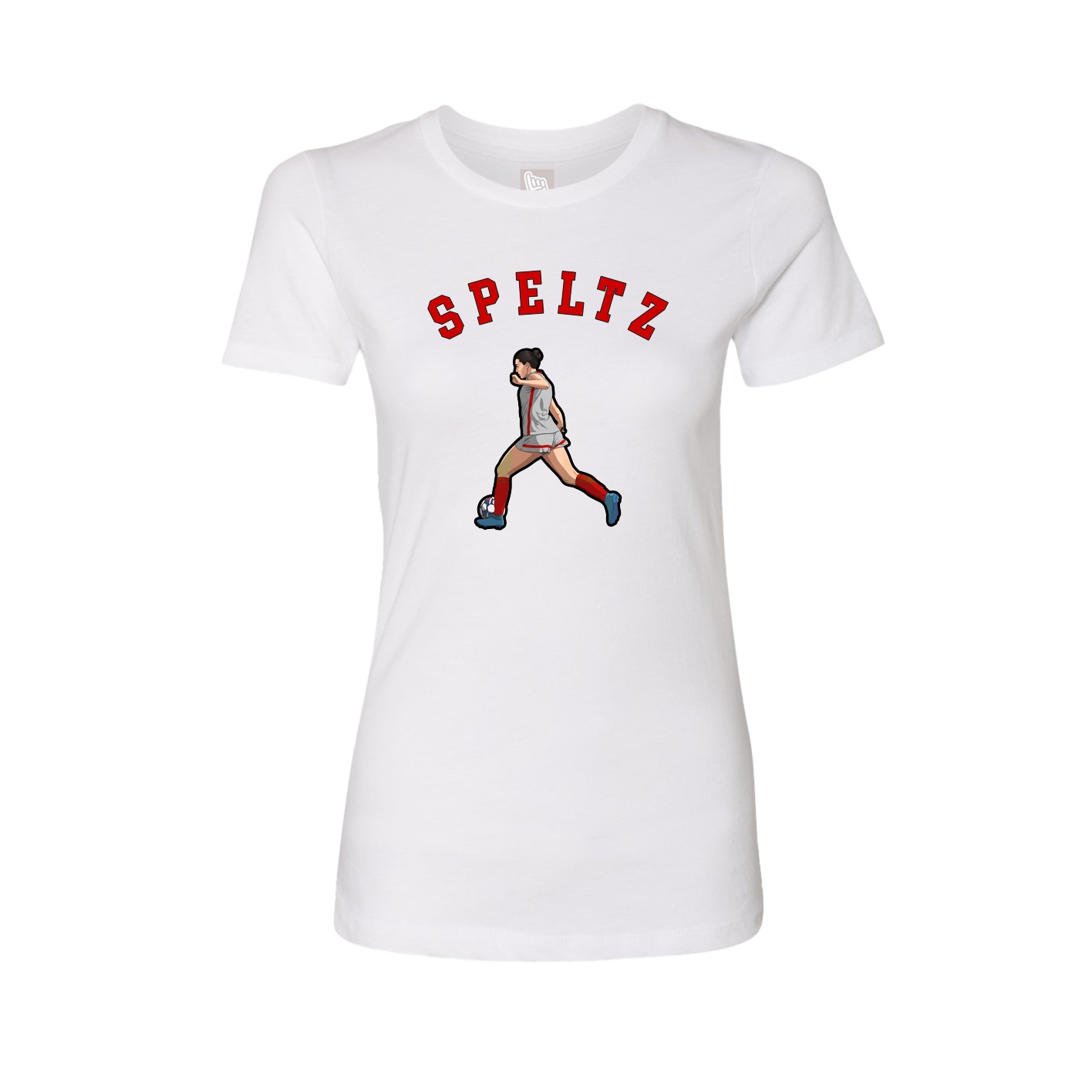Womens Tee — Shirsey Arch in White