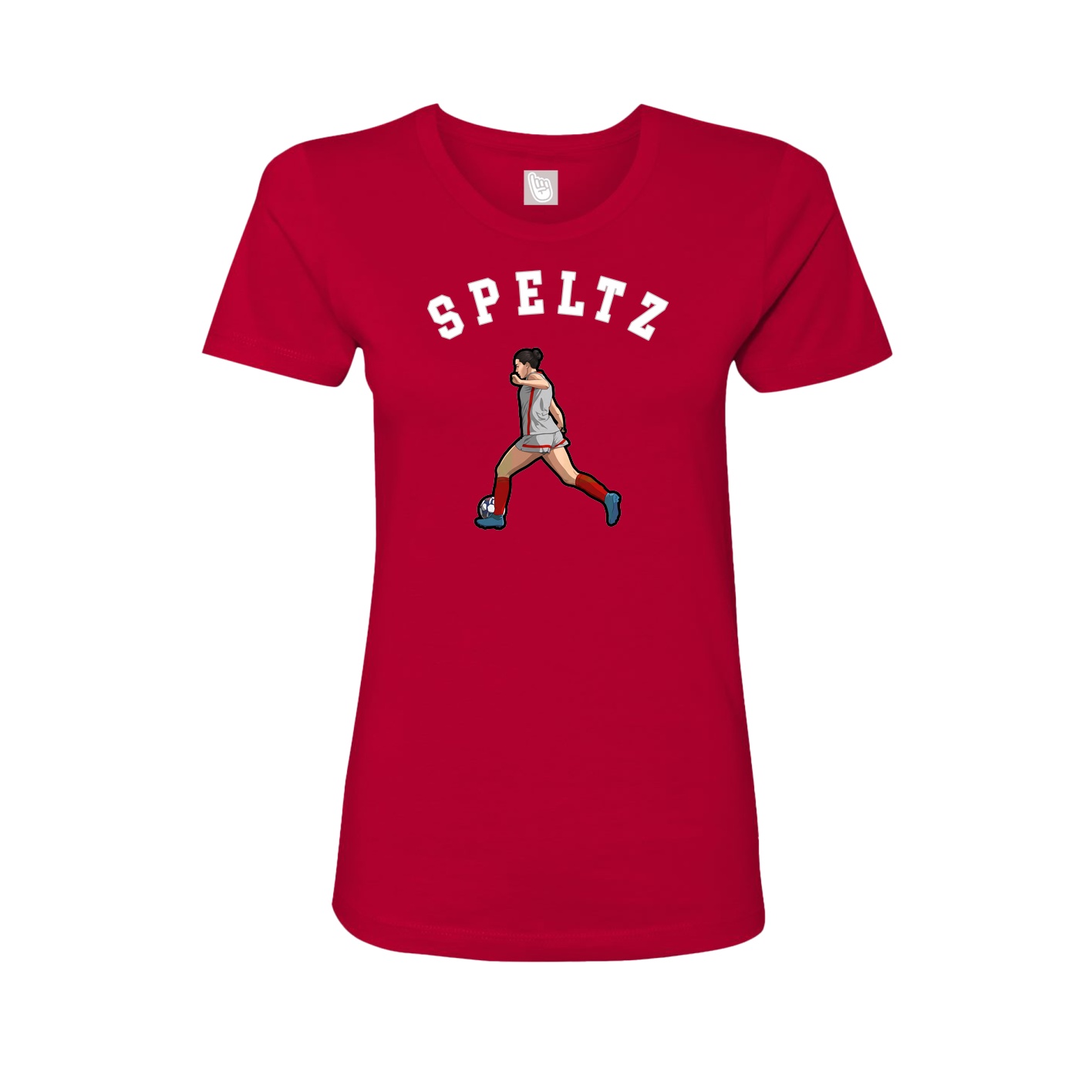 Womens Tee — Shirsey Arch in Red