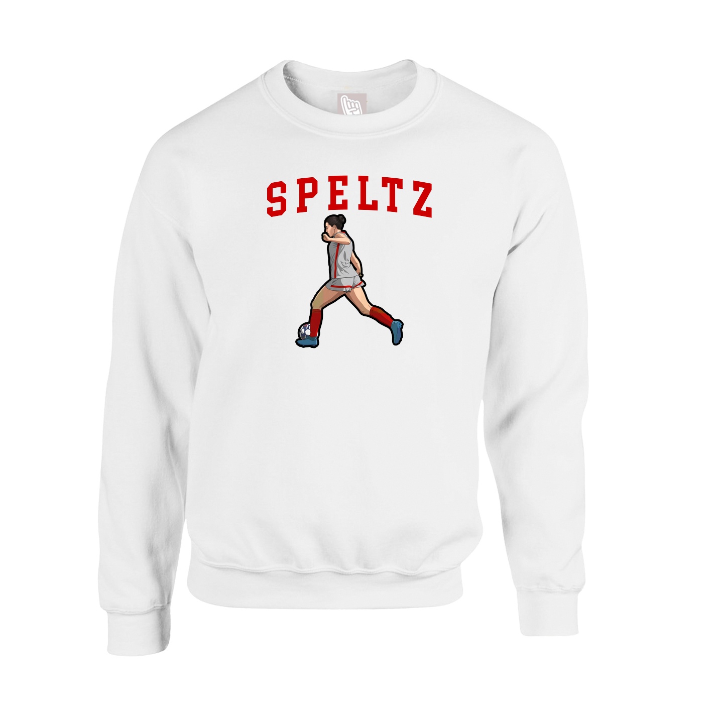 Fleece Crew — Shirsey in White