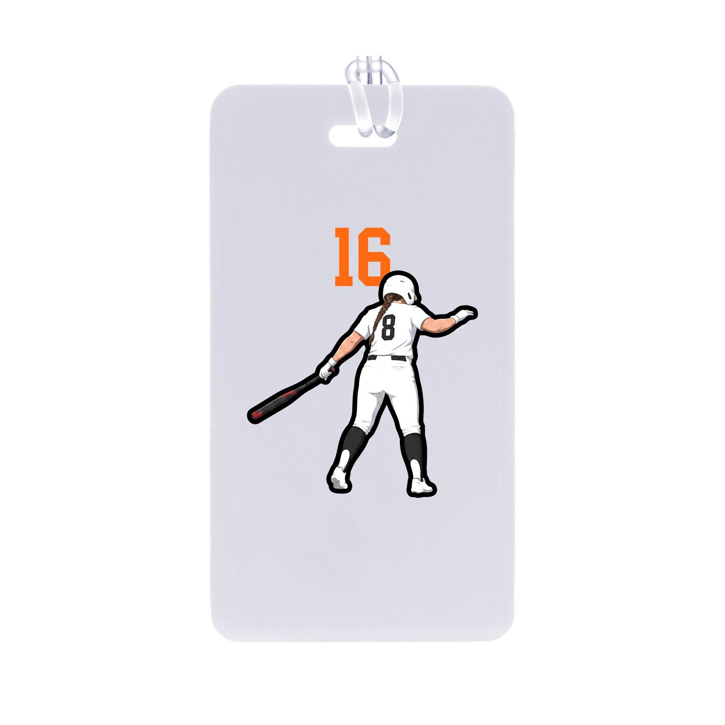 Bag Tag — Number Top in Classic