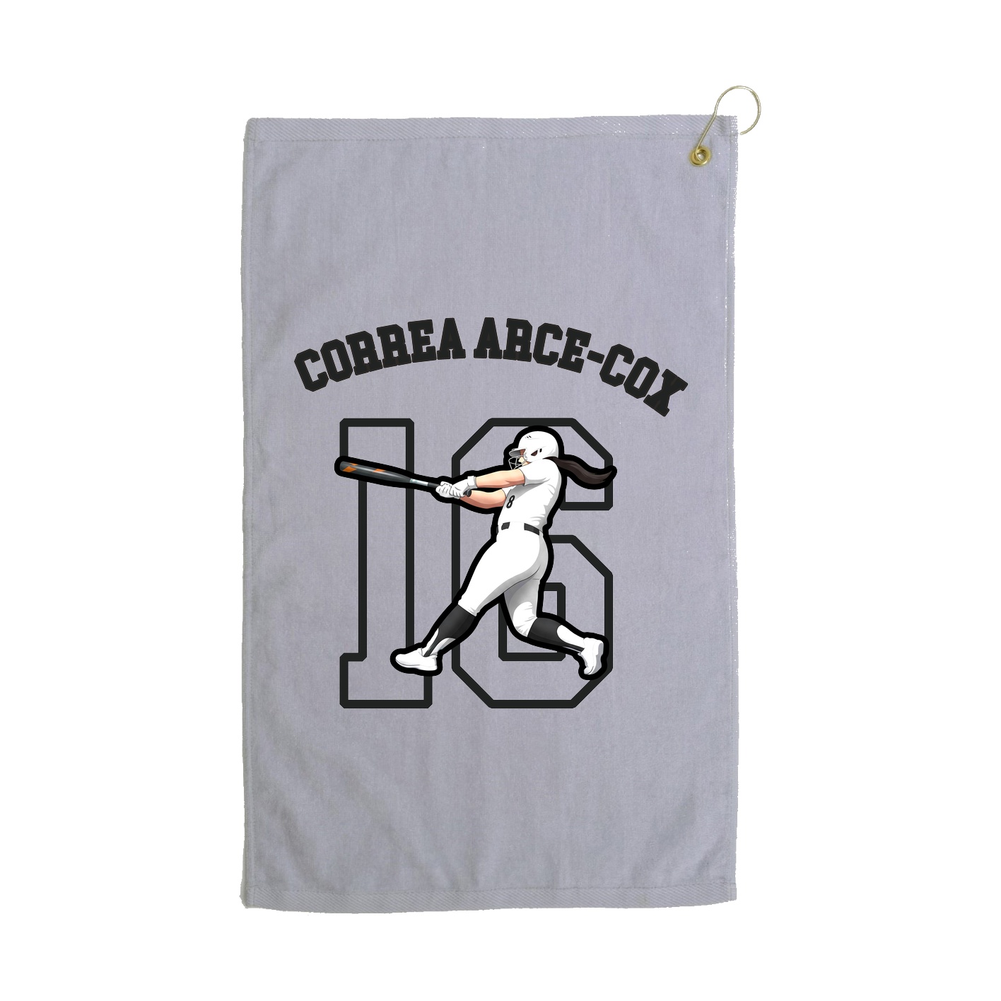 Golf Towel — Shirsey Arch in Grey