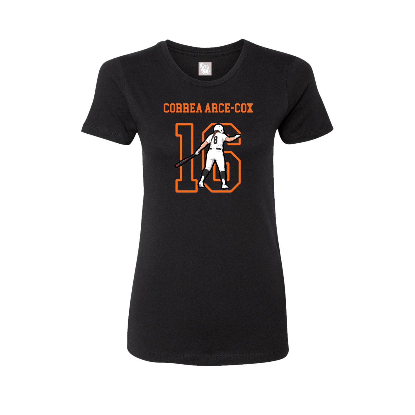 Fitted Women's Tee — Shirsey in Black