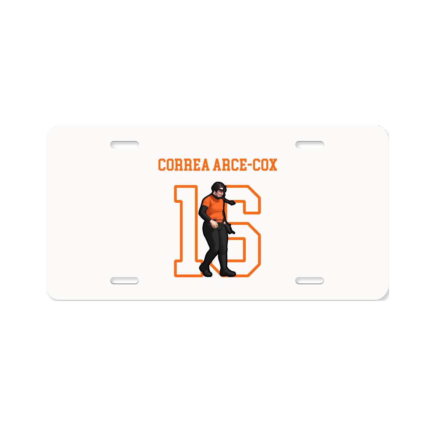 License Plate — Shirsey in Classic