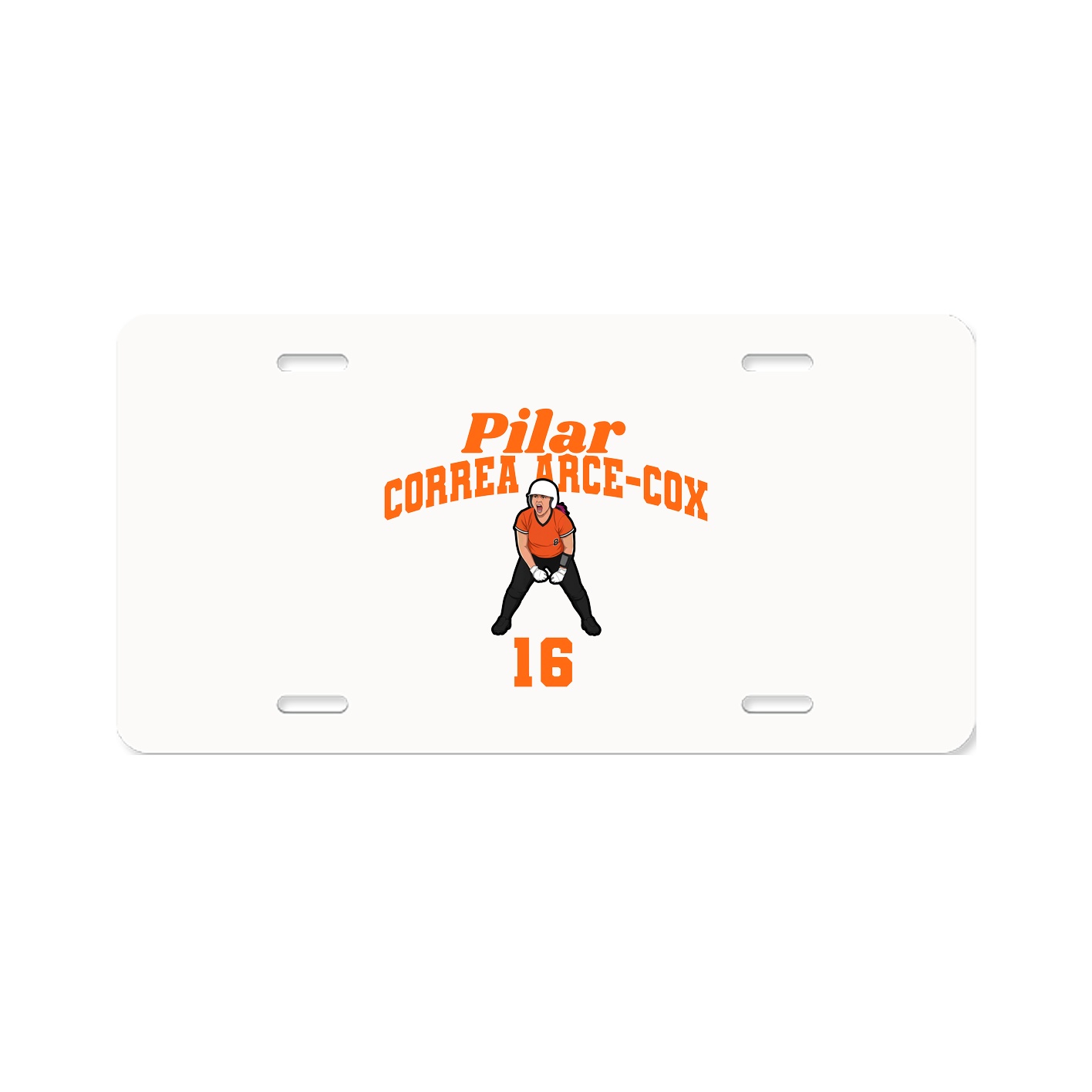 License Plate — Signature Arch in Classic