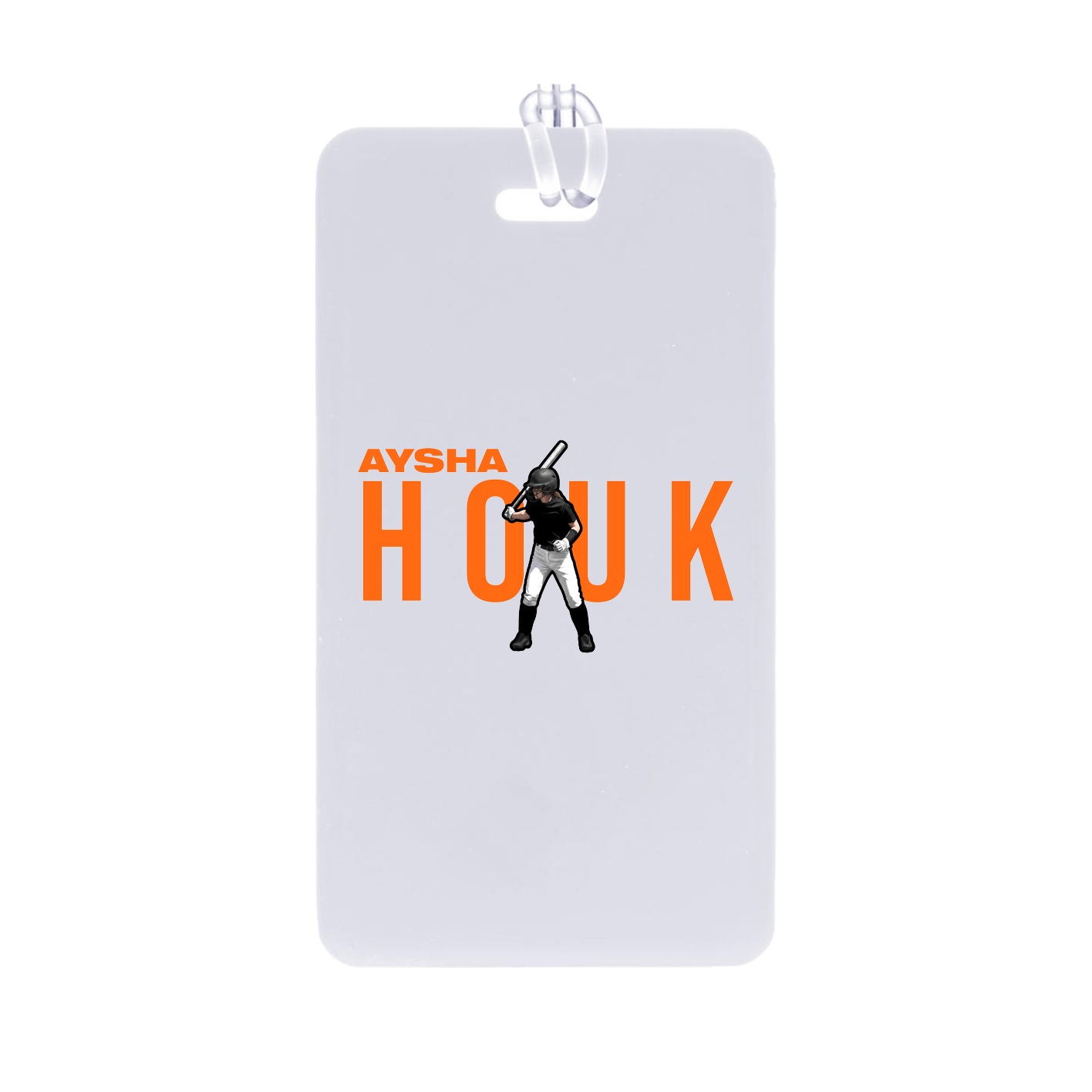 Bag Tag — Player Name in Classic