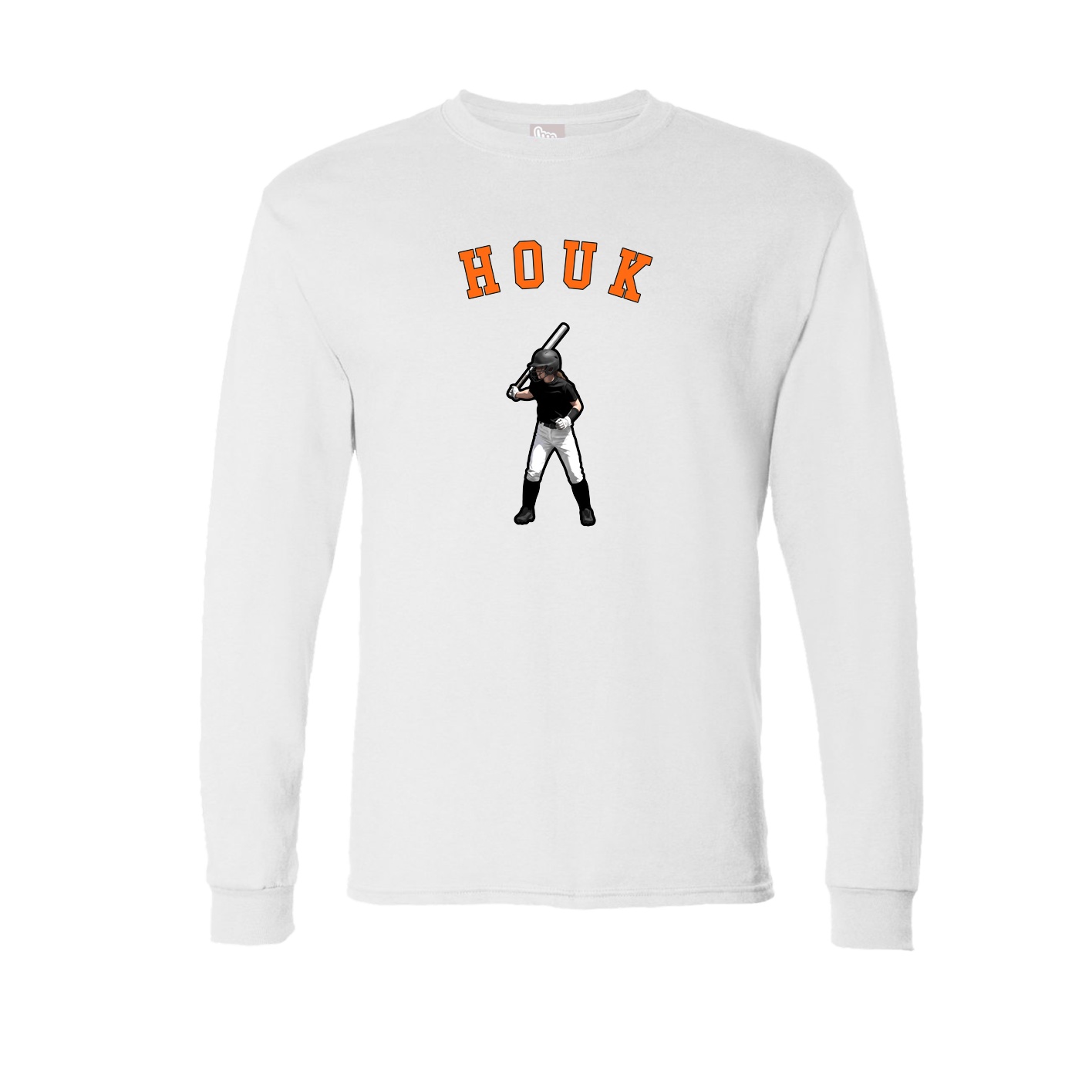 Long Sleeve Tee — Shirsey Arch in White