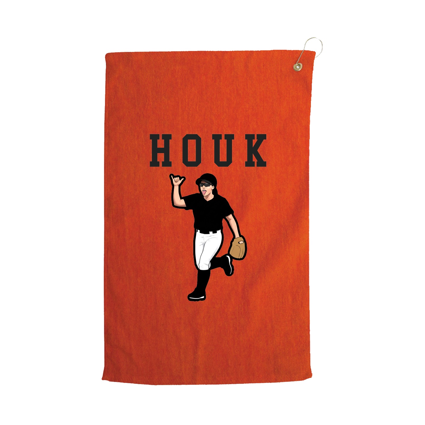 Golf Towel — Shirsey in Orange