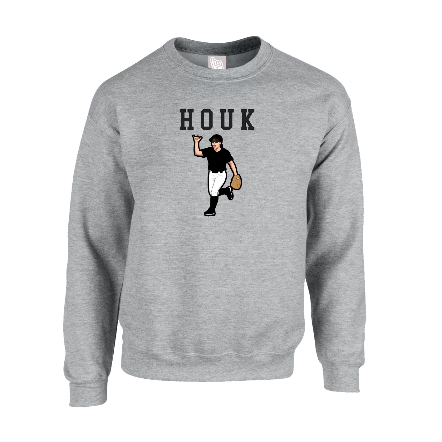 Fleece Crew — Shirsey in Grey