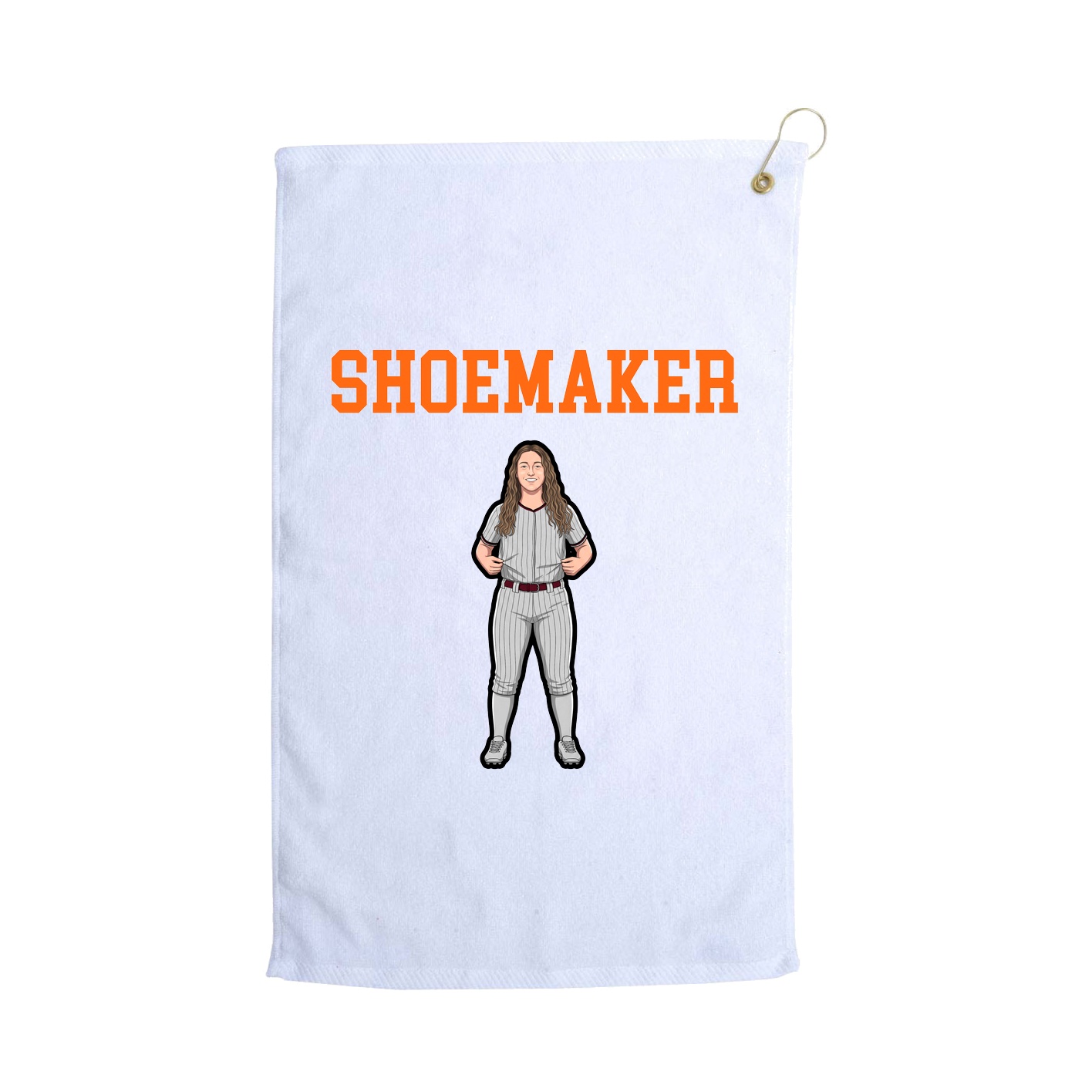 Golf Towel — Shirsey in White