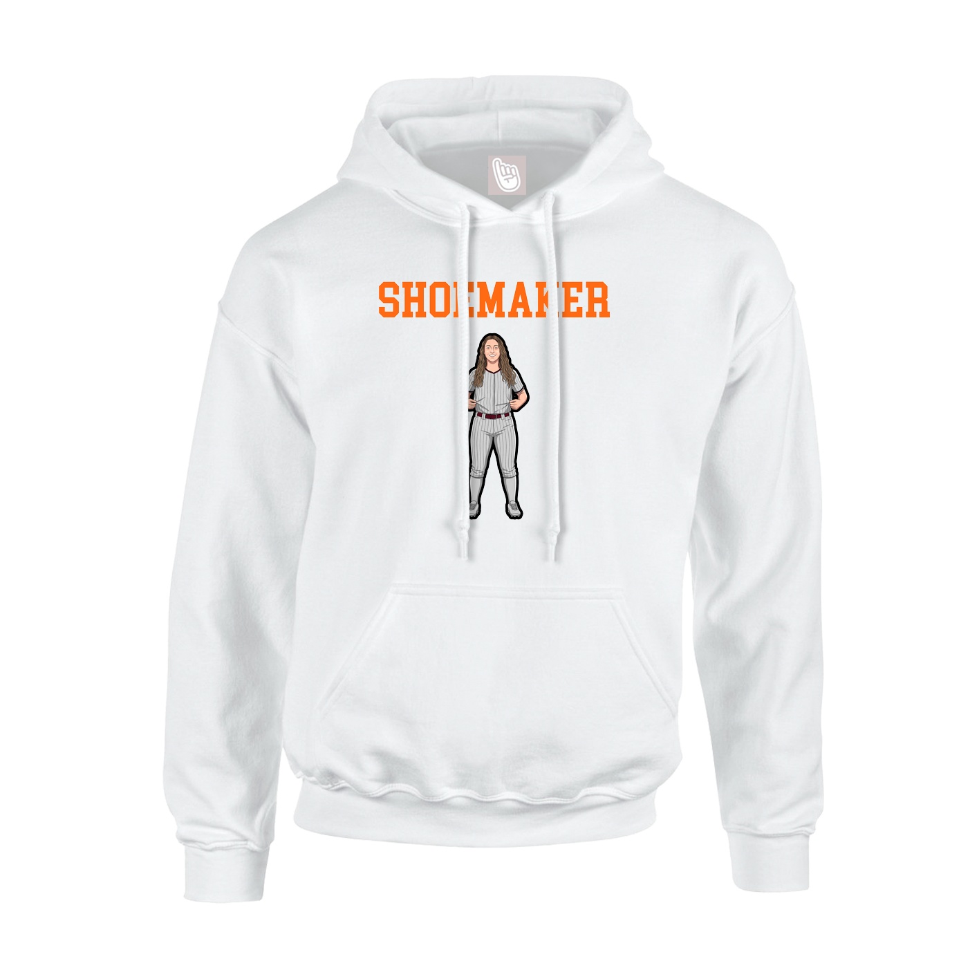 Hoodie — Shirsey in White