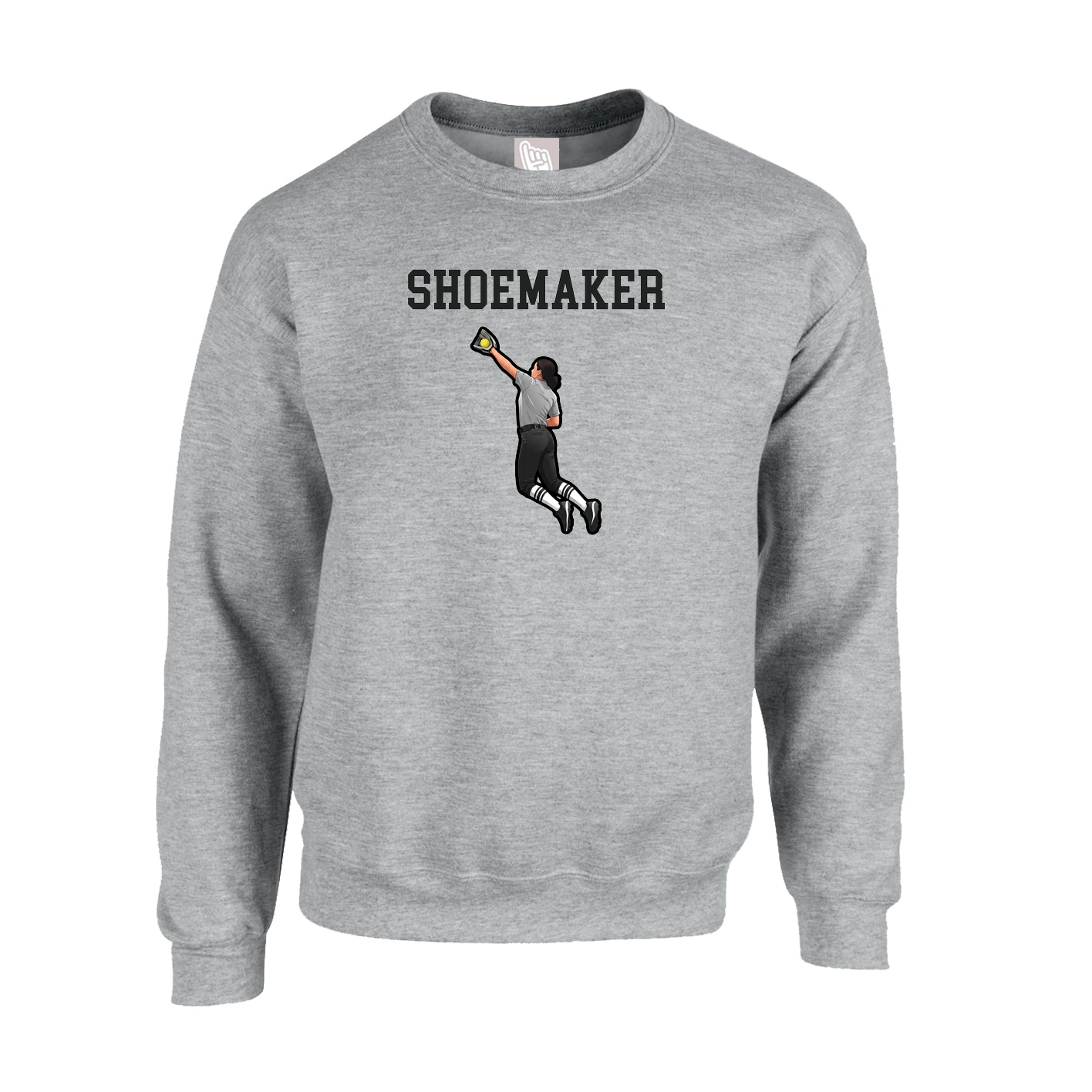 Fleece Crew — Shirsey in Grey